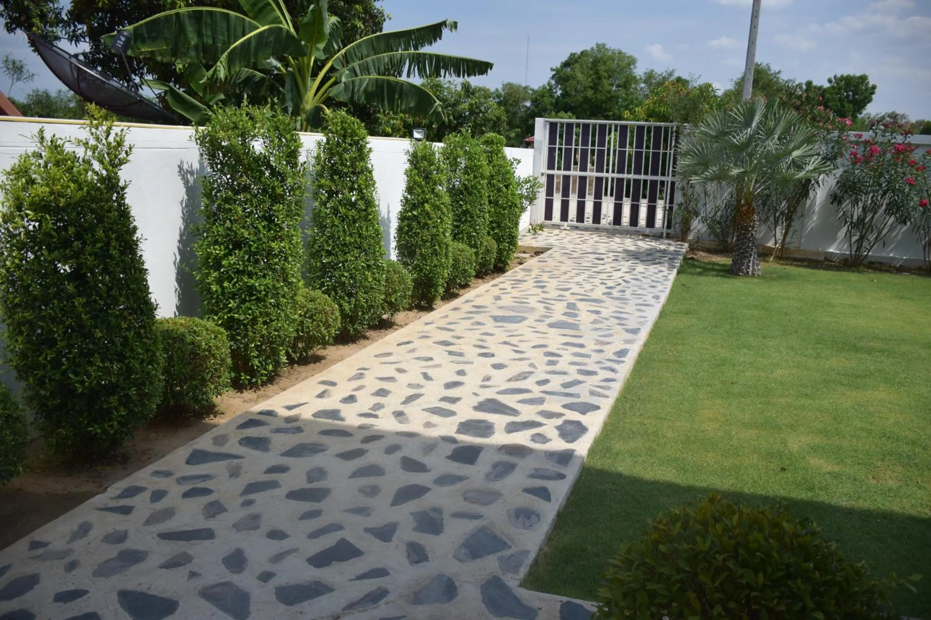 Garden view in Sumali Villa