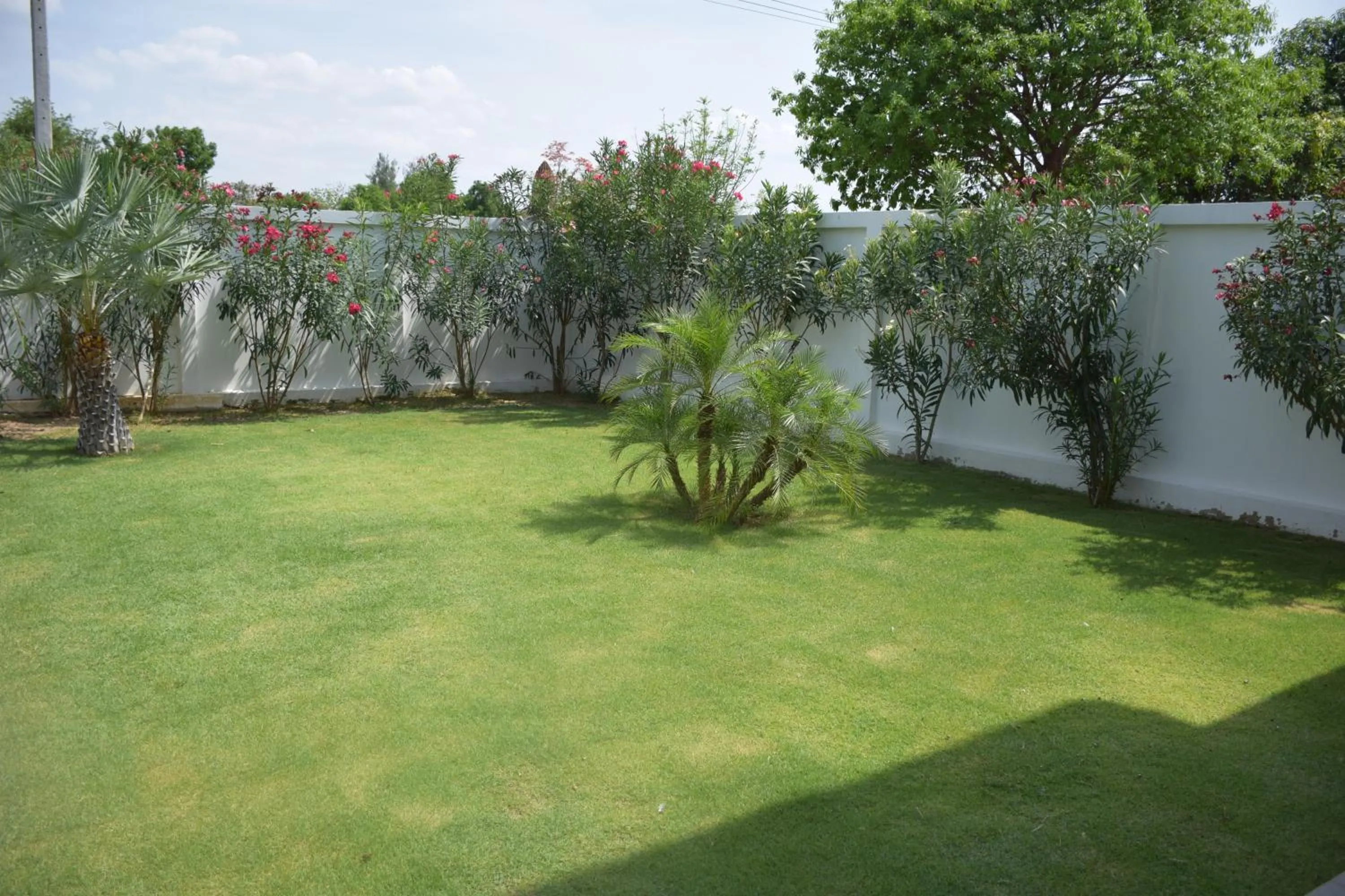 Garden view in Sumali Villa