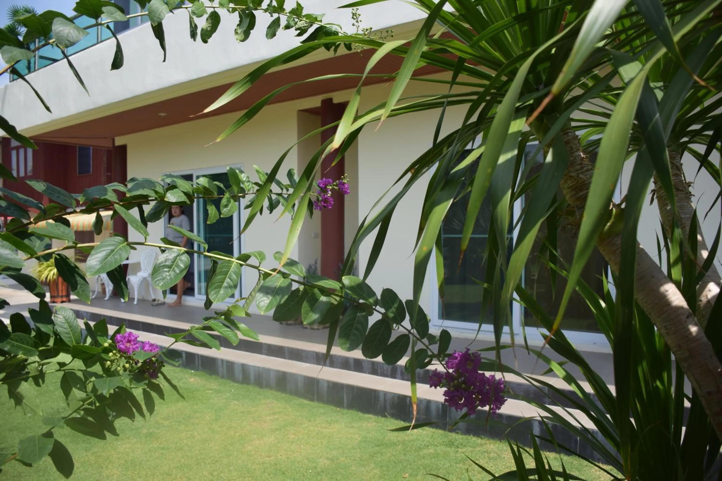 Garden view in Sumali Villa