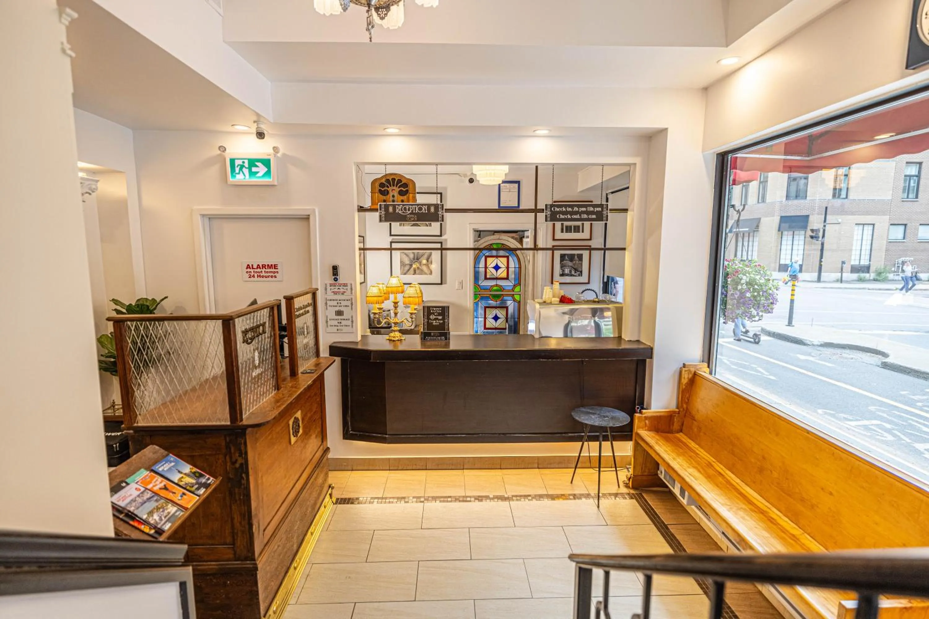 Property building in hotel le coach