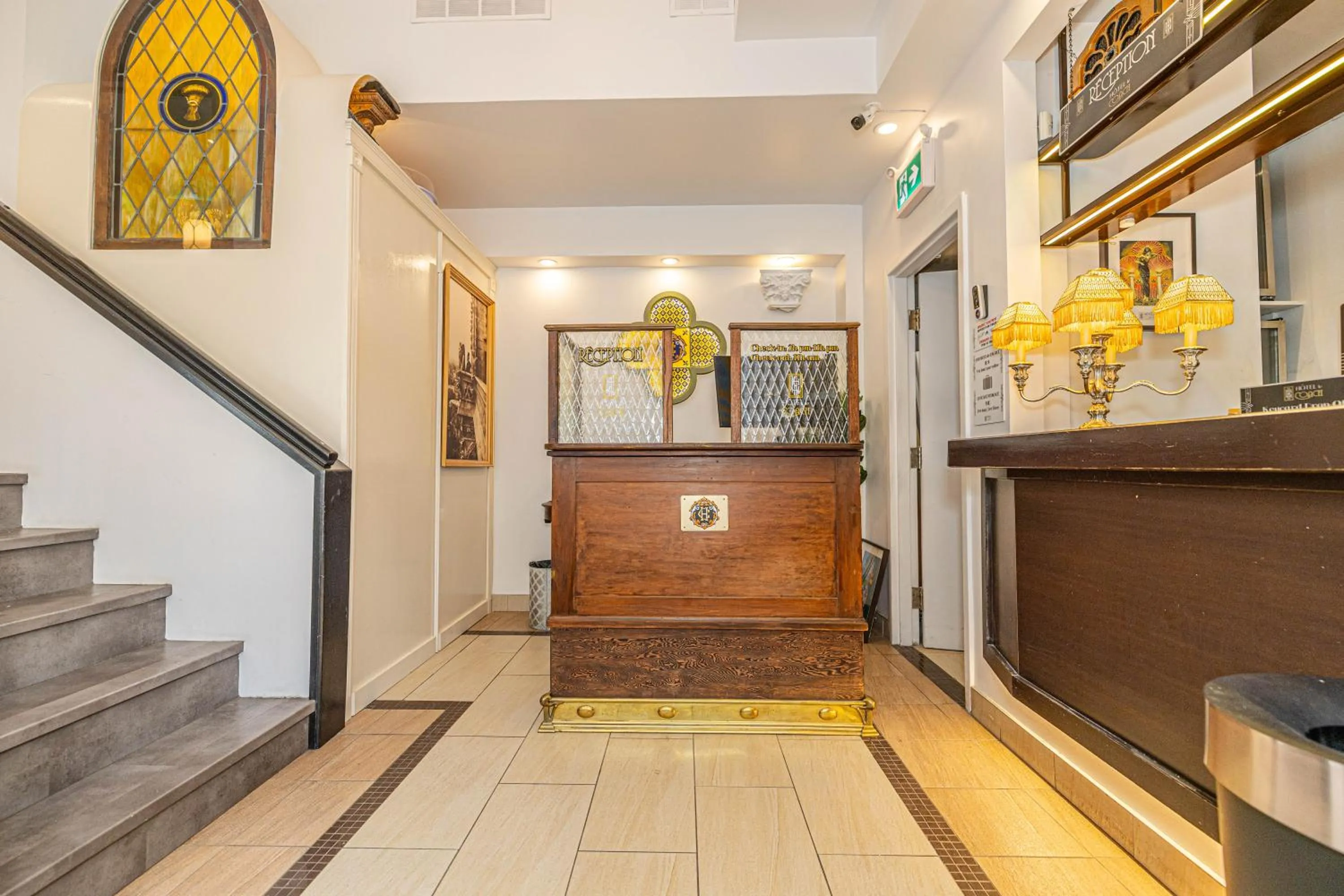 Property building in hotel le coach