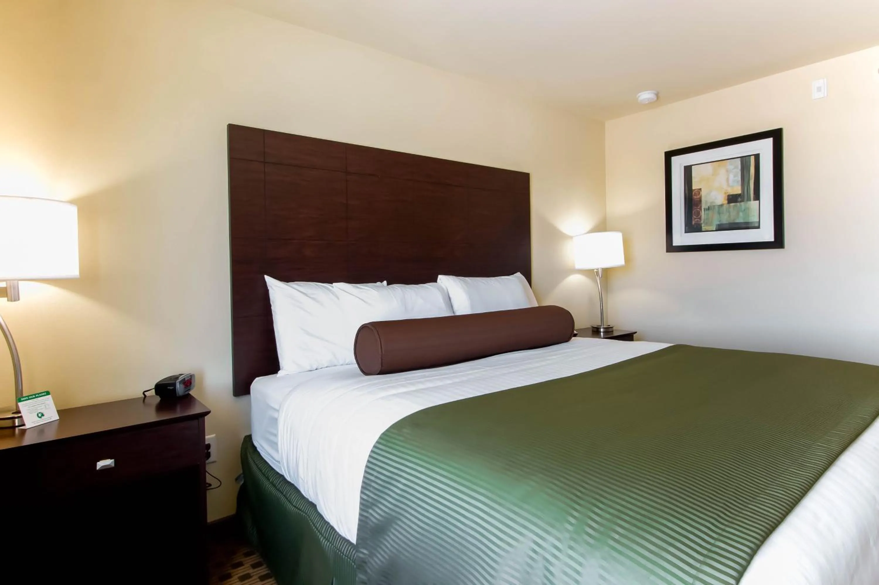 Bed in Cobblestone Inn & Suites - Eads