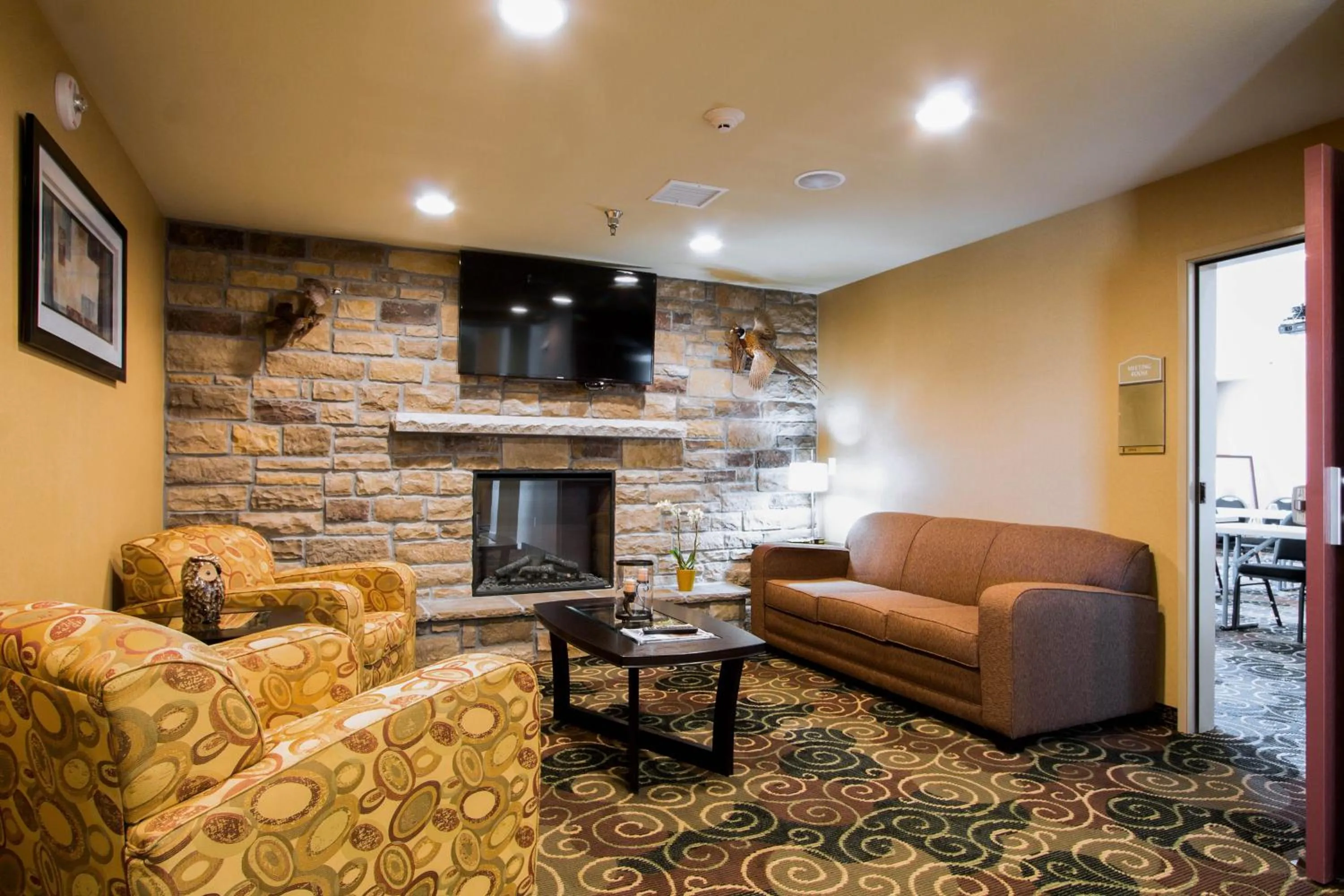 Lobby or reception in Cobblestone Inn & Suites - Eads