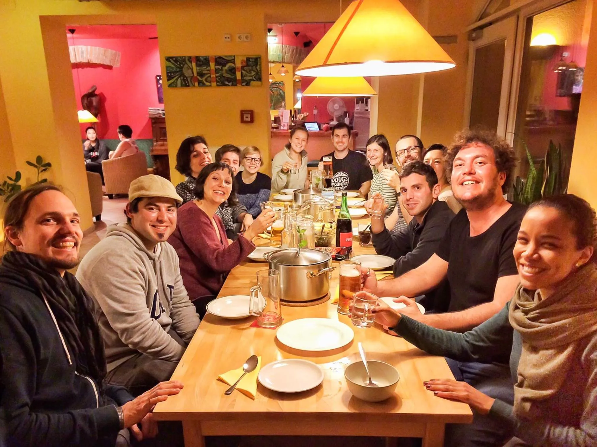 Staff in Vienna Hostel Ruthensteiner