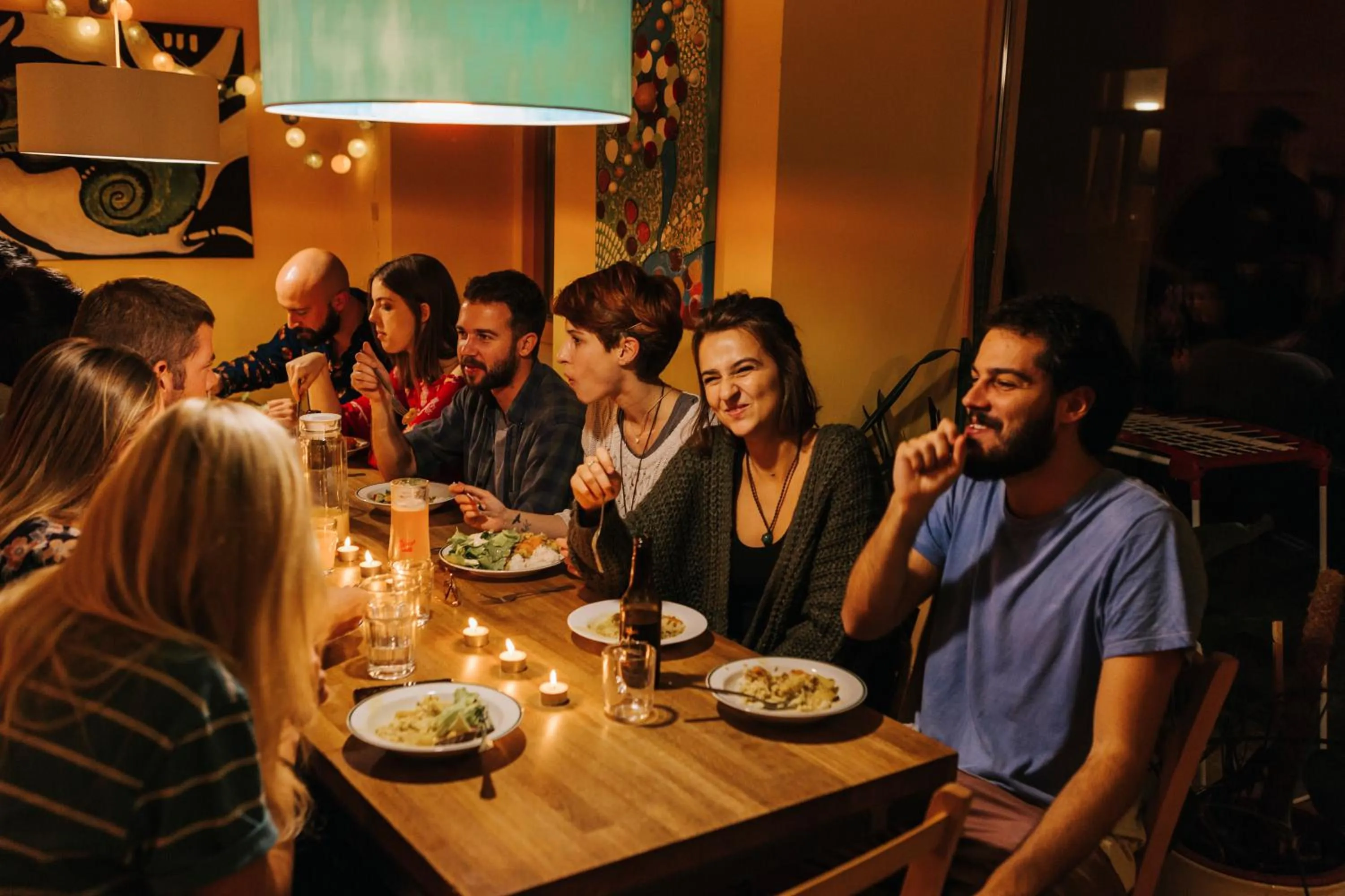 People in Vienna Hostel Ruthensteiner