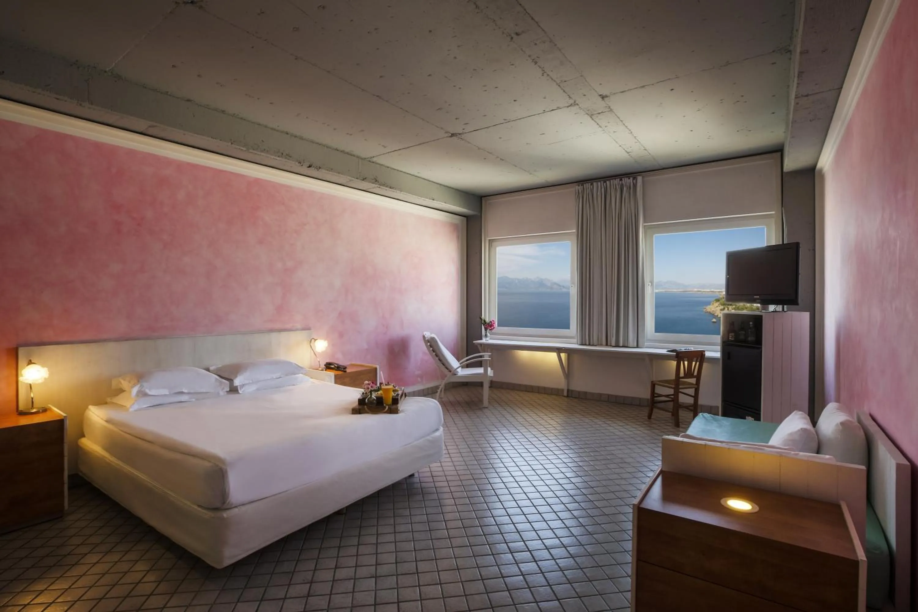 Sea view, Bed in The Marmara Antalya