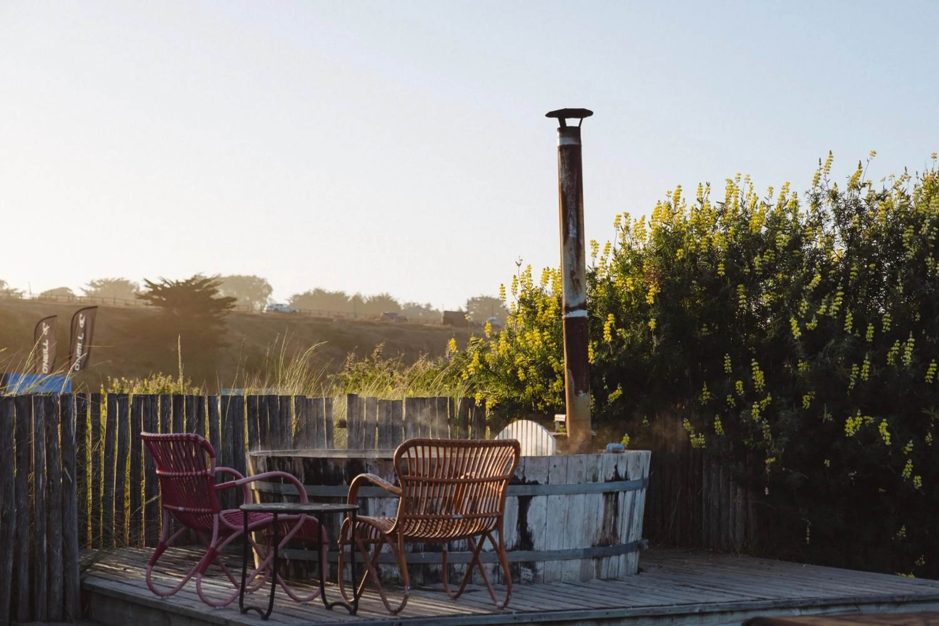 Open Air Bath in Hotel Alaia