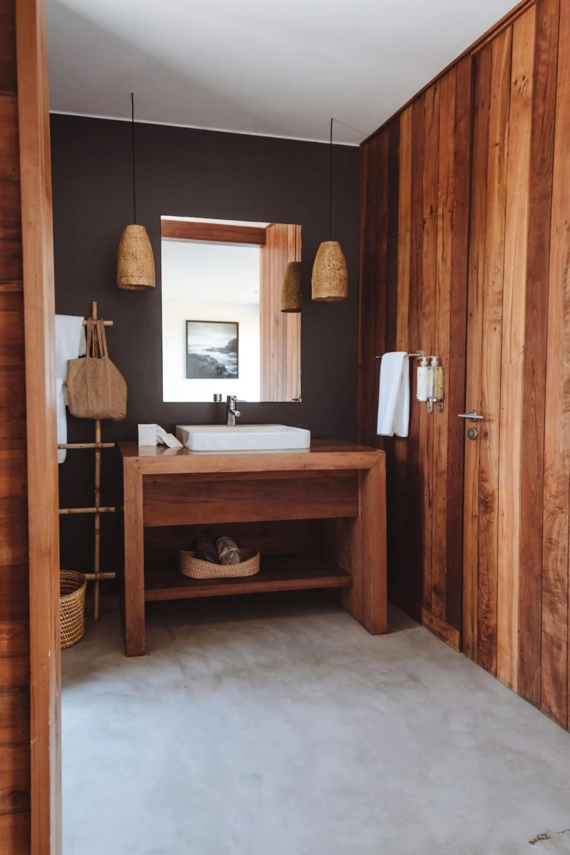 Bathroom in Hotel Alaia