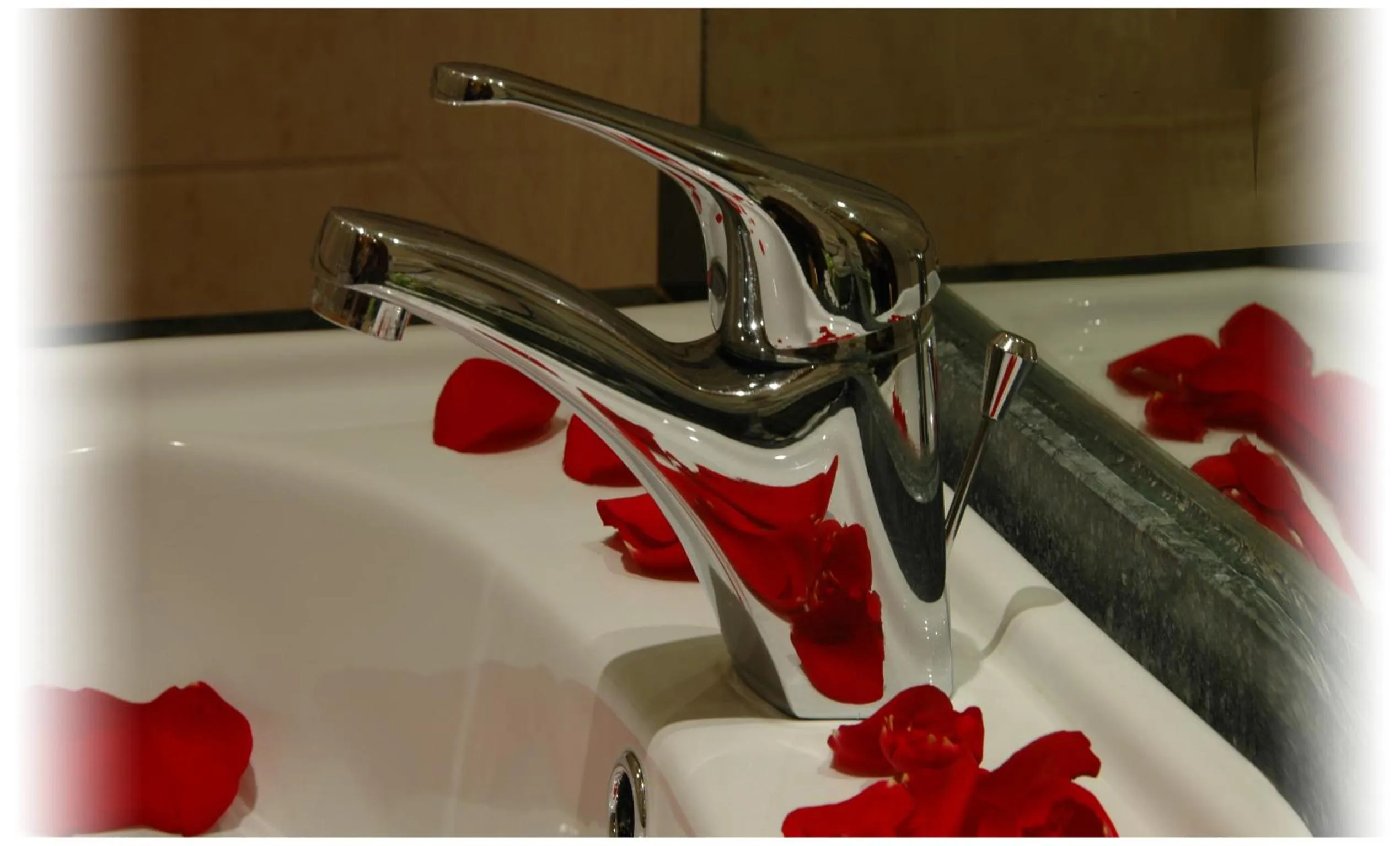 Bathroom in Gaia's Room B&B