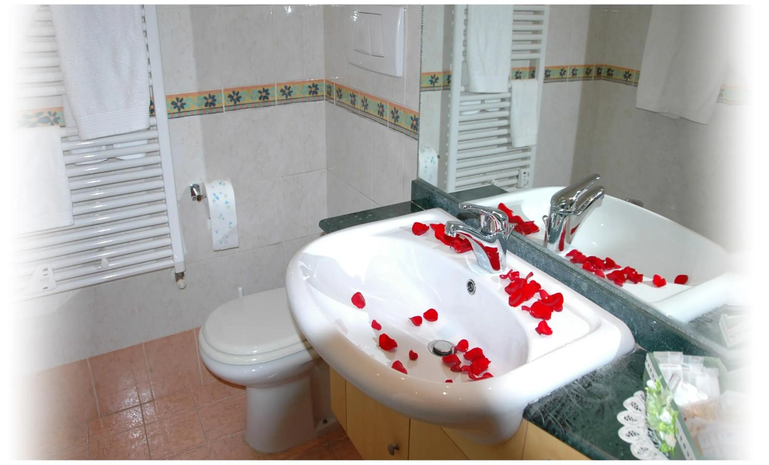 Bathroom in Gaia's Room B&B