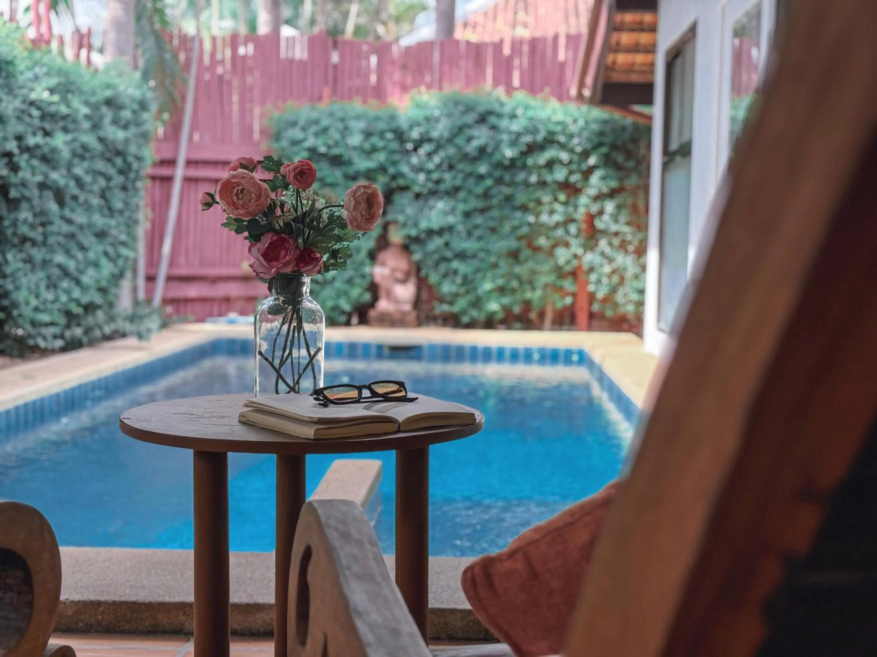 Patio in Villa Raya Resort Private Pool Villas