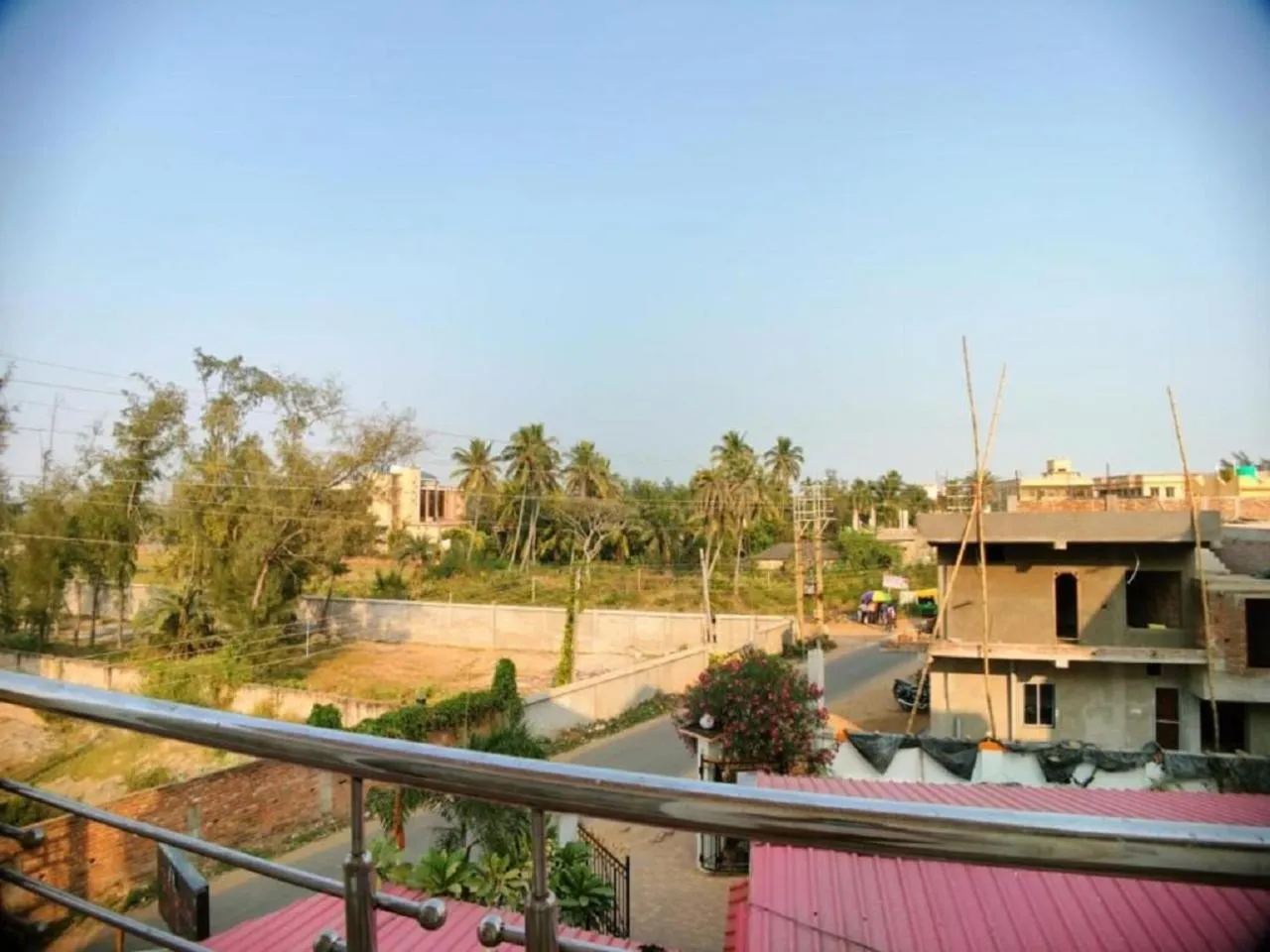 View (from property/room) in Hindusthan Inn - On Beach
