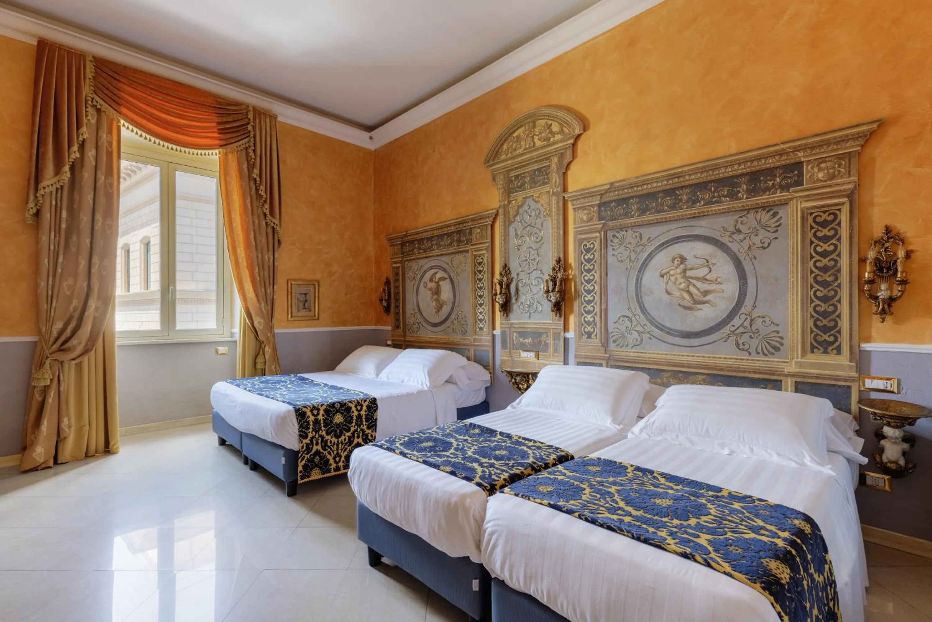 Bedroom, Bed in Romanico Palace Luxury Hotel & SPA