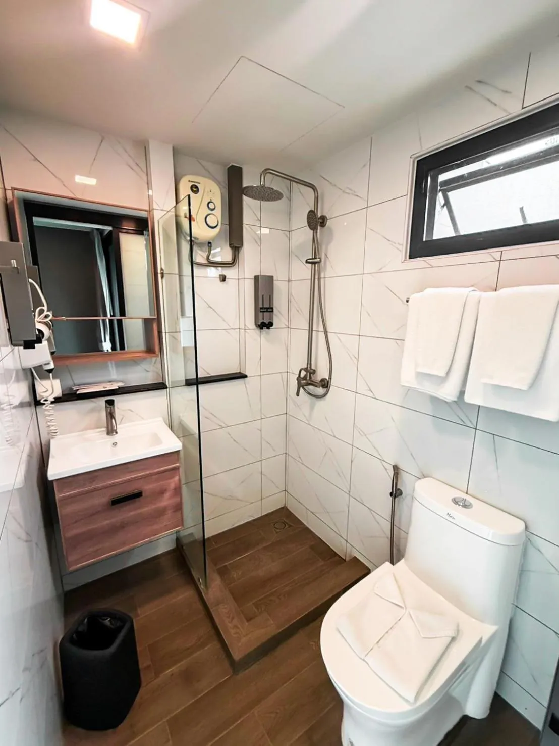 Bathroom in 12 The Residence Hotel at Don Mueang Airport