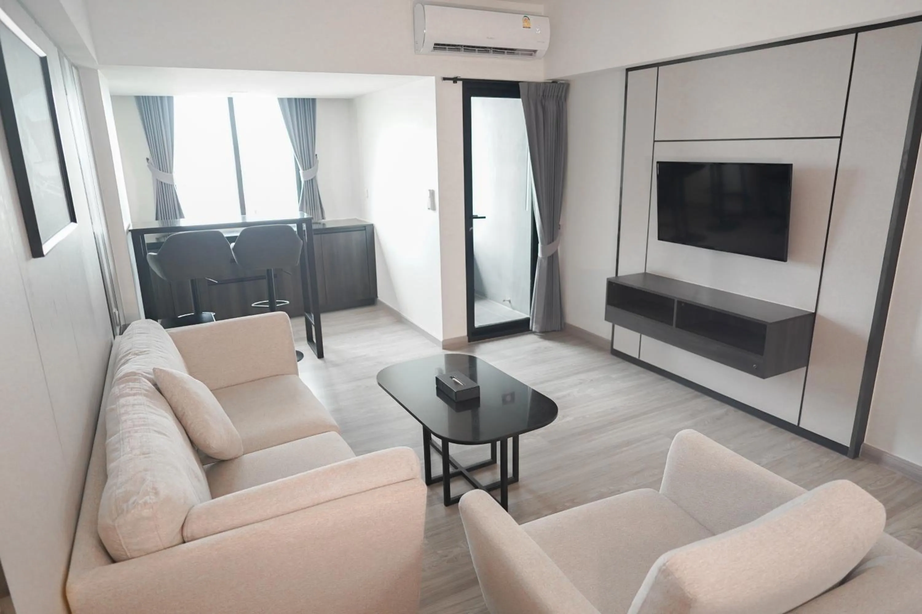 Living room in 12 The Residence Hotel at Don Mueang Airport