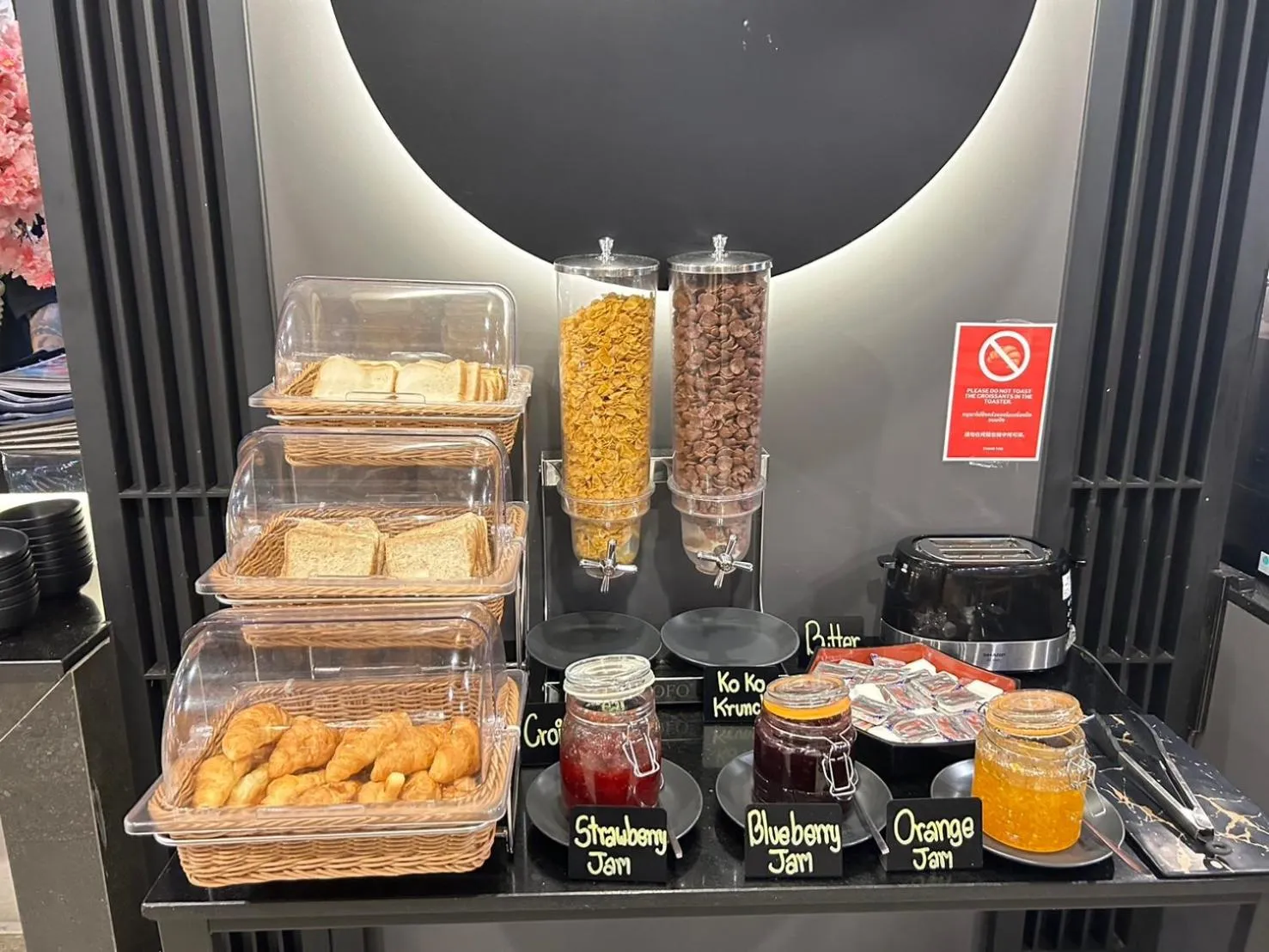 Breakfast in 12 The Residence Hotel at Don Mueang Airport