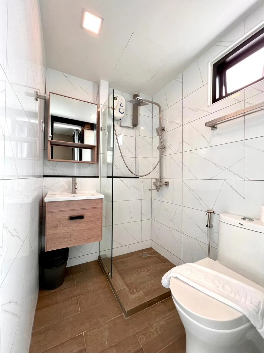 Bathroom in 12 The Residence Hotel at Don Mueang Airport