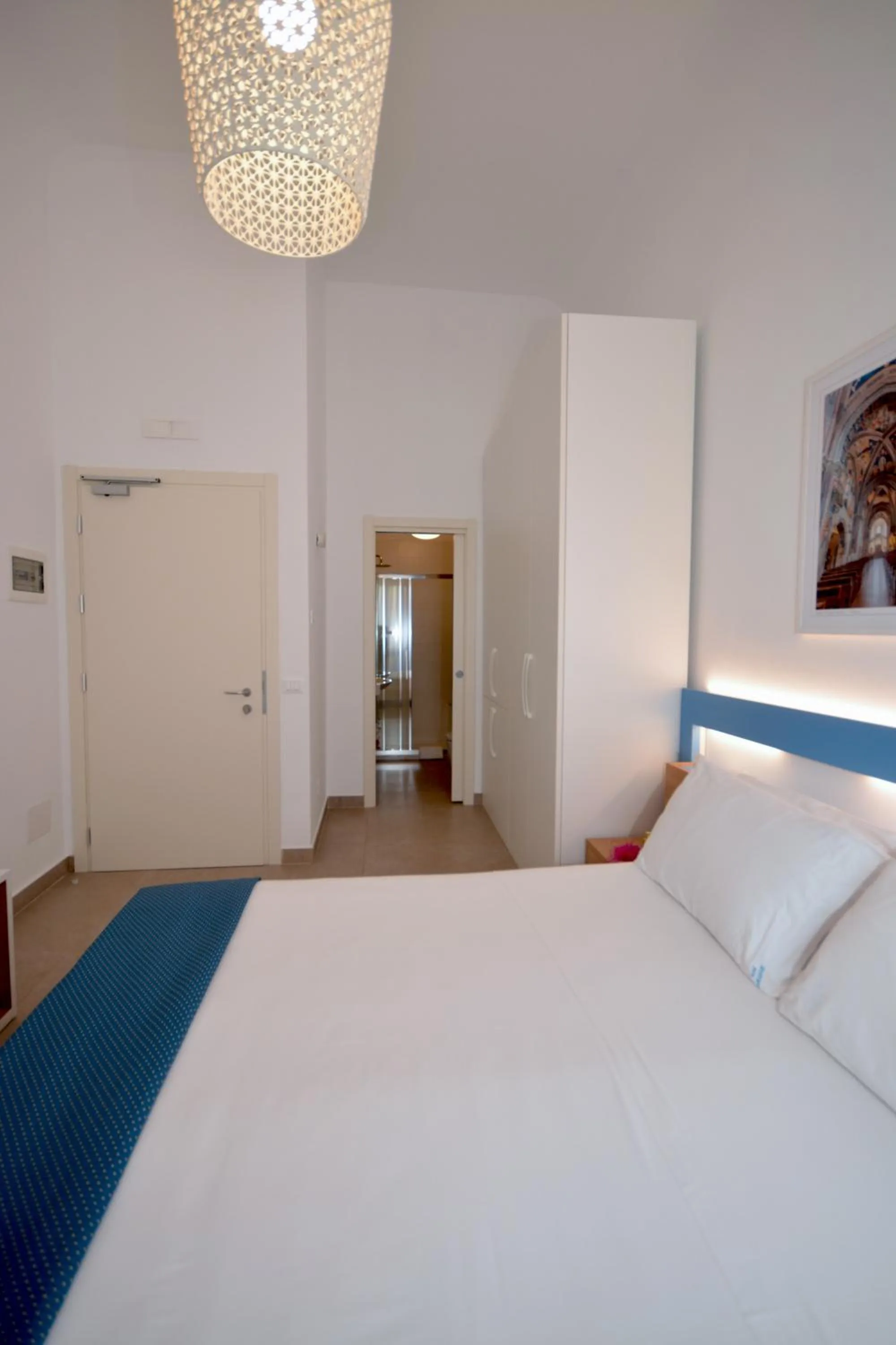 Bed in Hotel Miramare