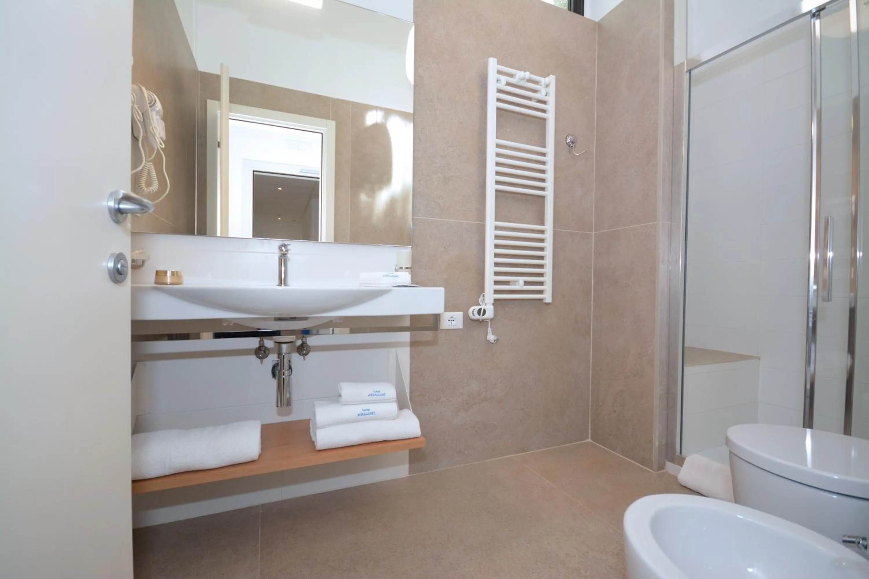 Shower in Hotel Miramare