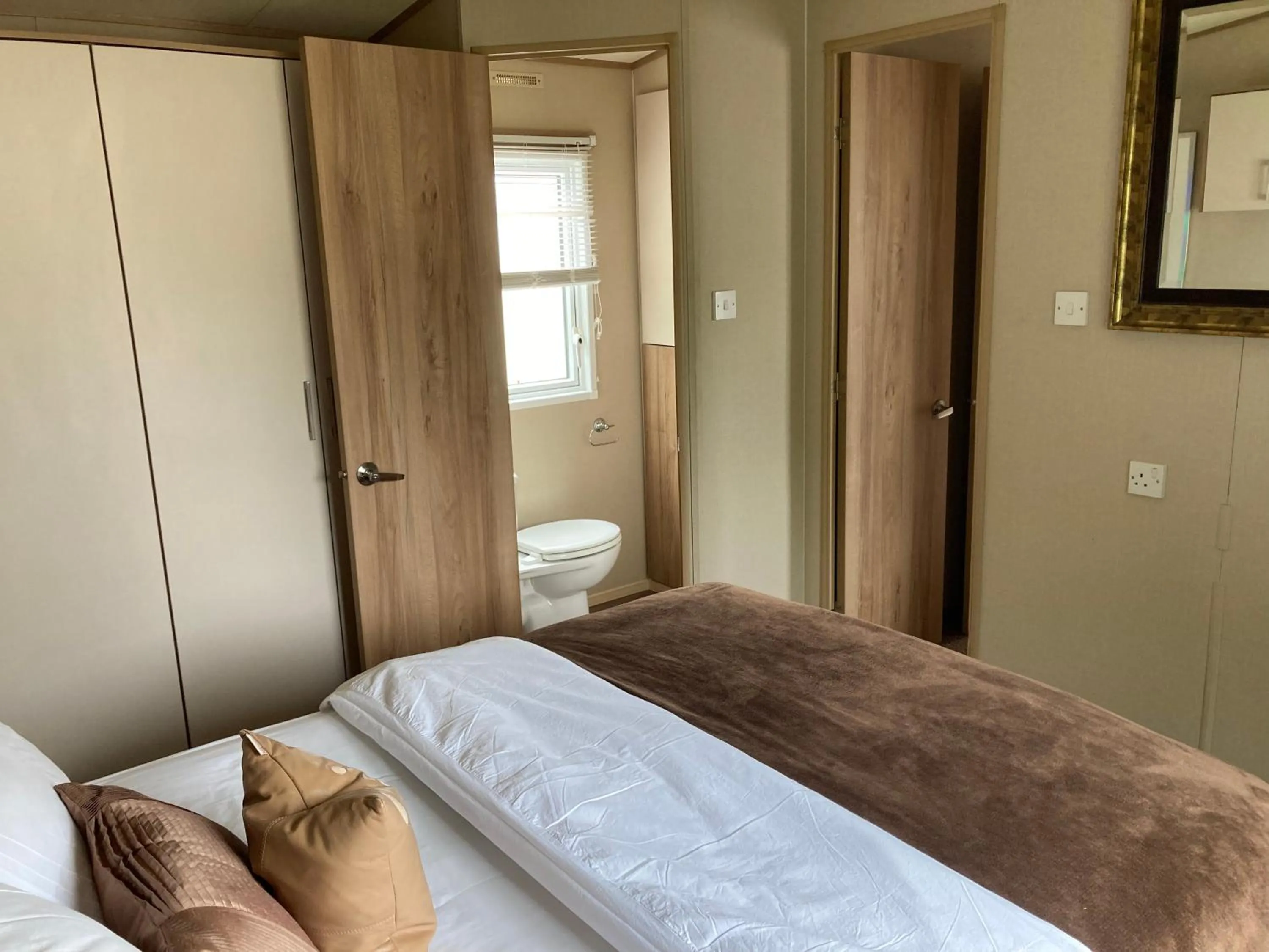 Bed in Birchington vale caravan holiday park