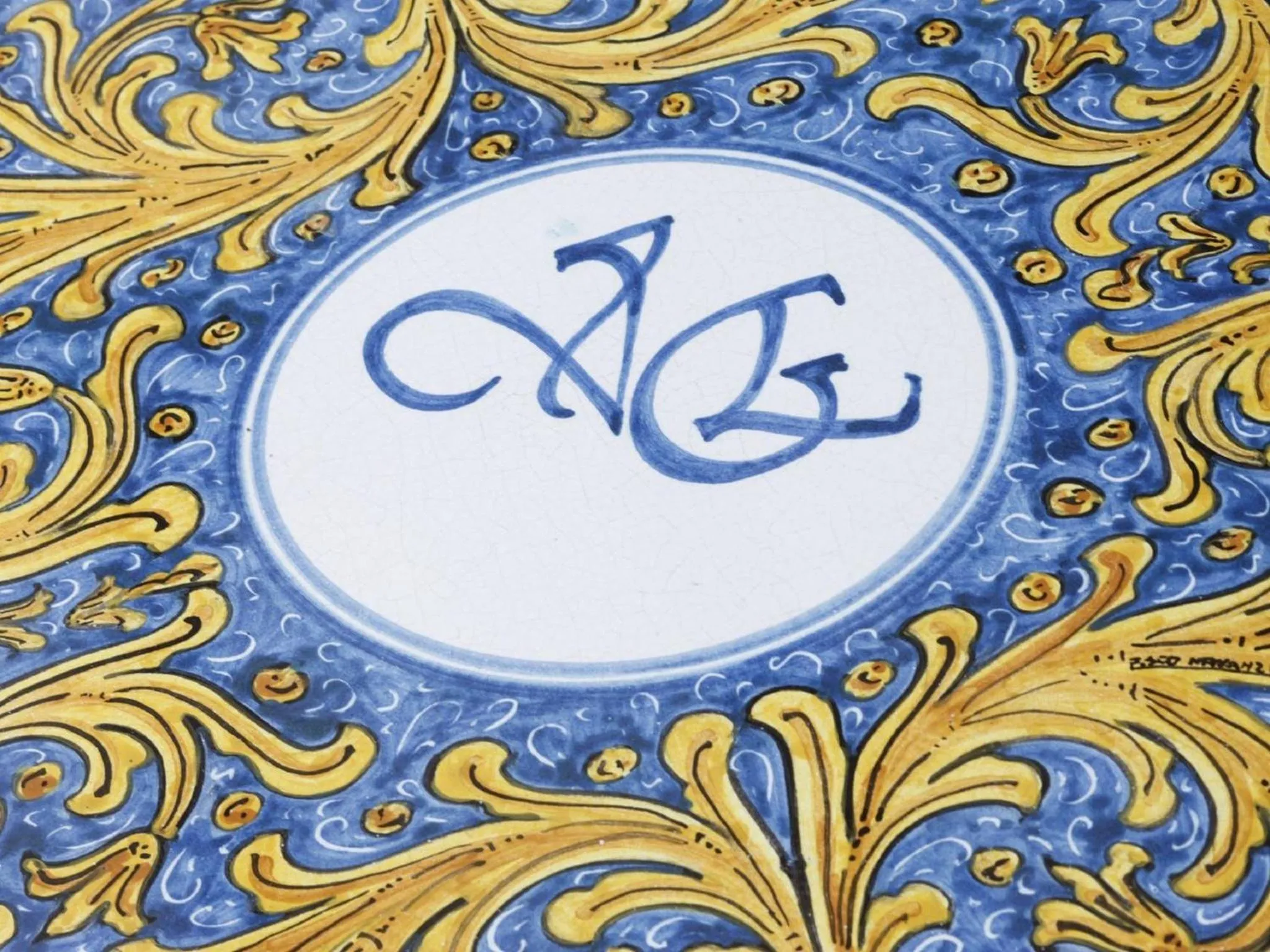 Decorative detail in Hotel Villa Esperia