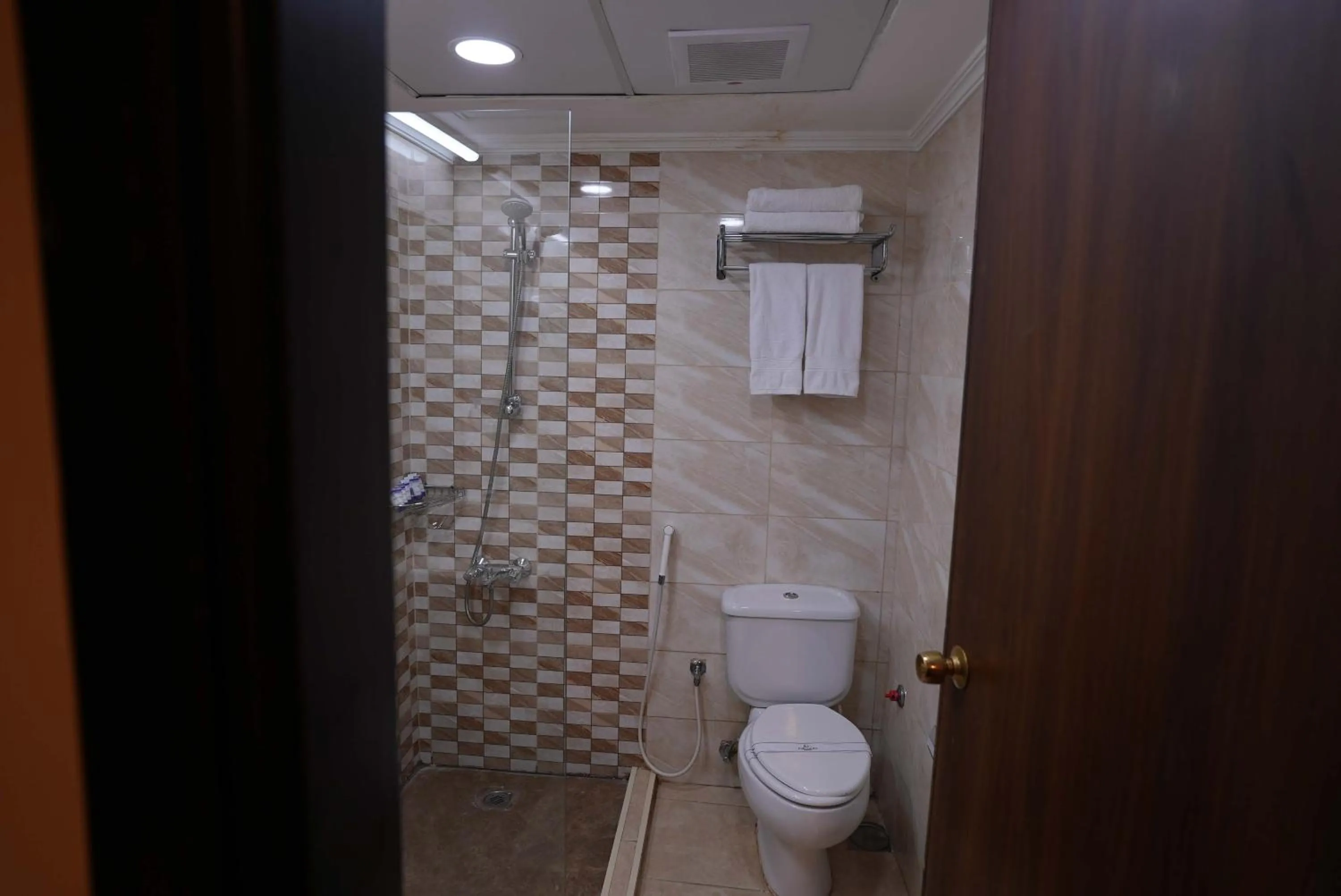 Shower in Abraj Al Tayseer Tuwa Hotel