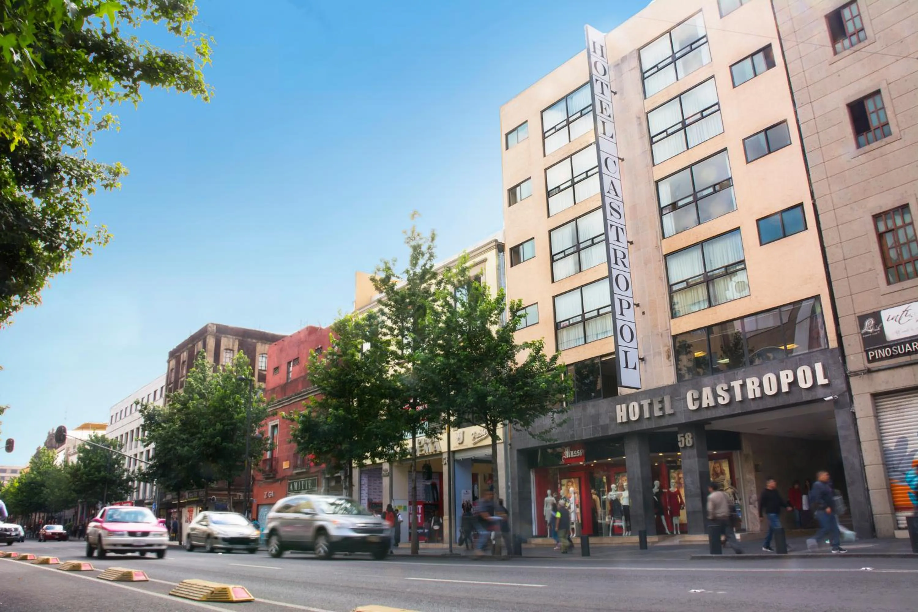 Property building in Hotel Castropol