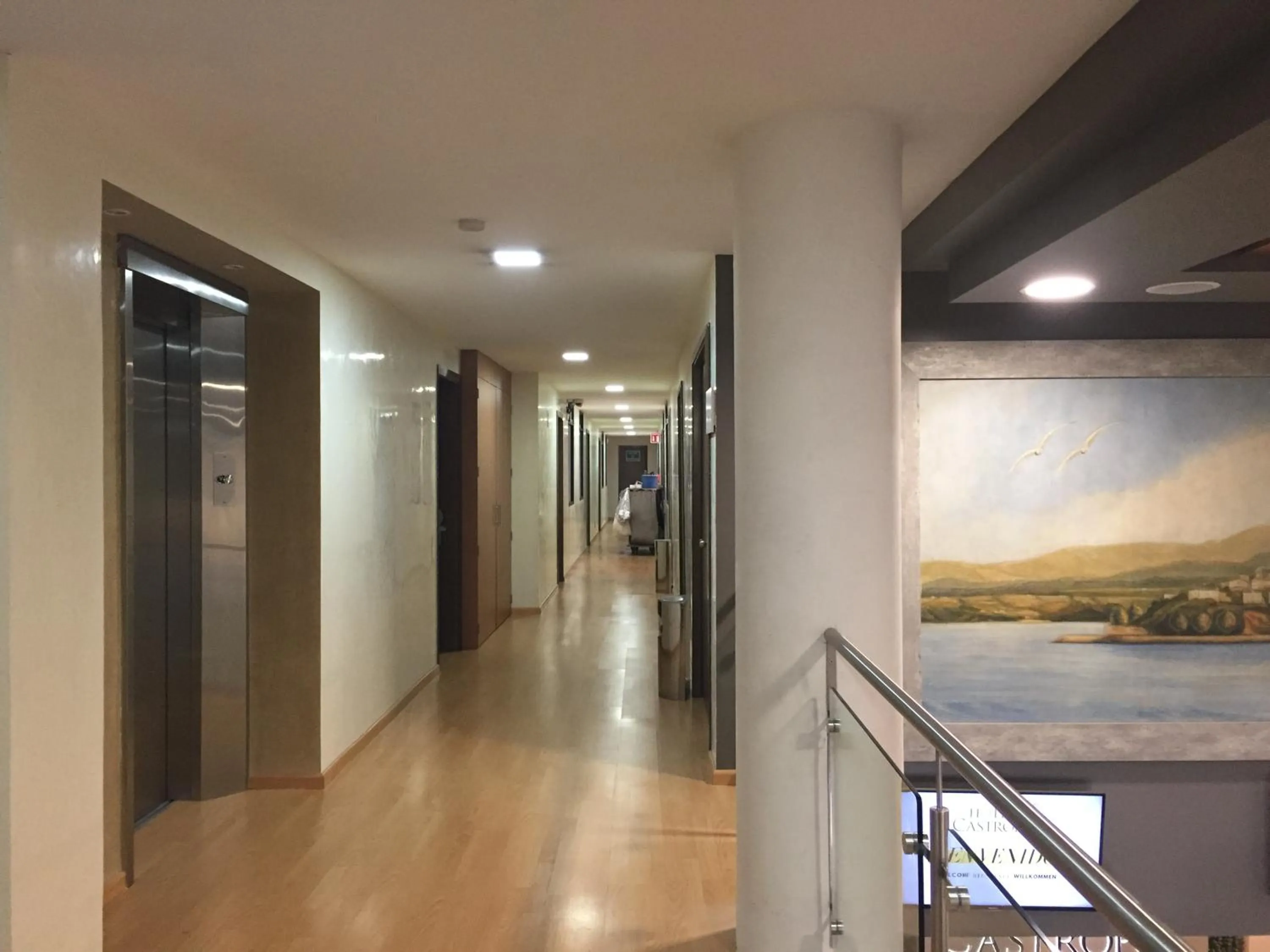 Decorative detail in Hotel Castropol