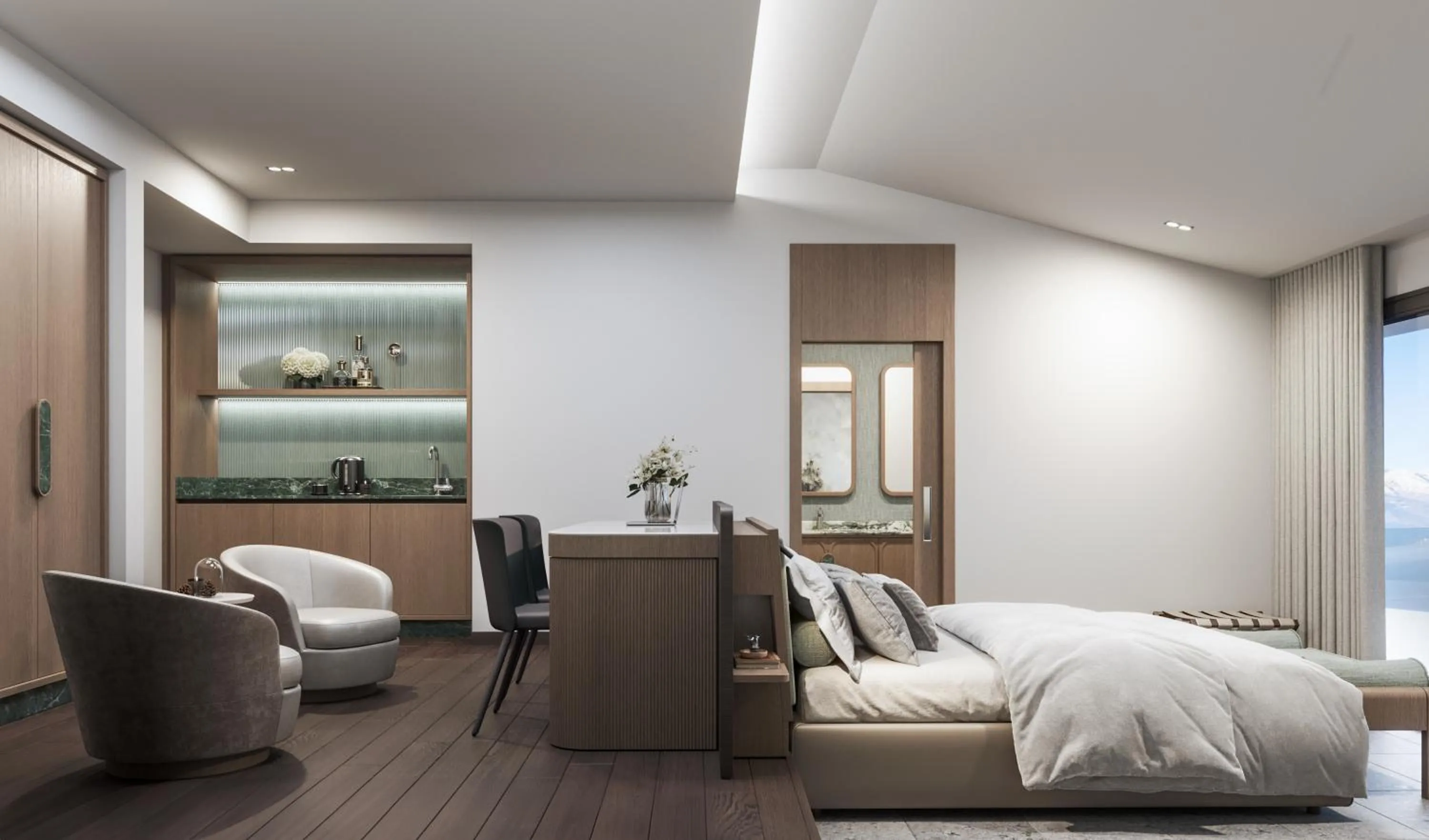 Junior Suite with Lake View in Hotel Il Perlo