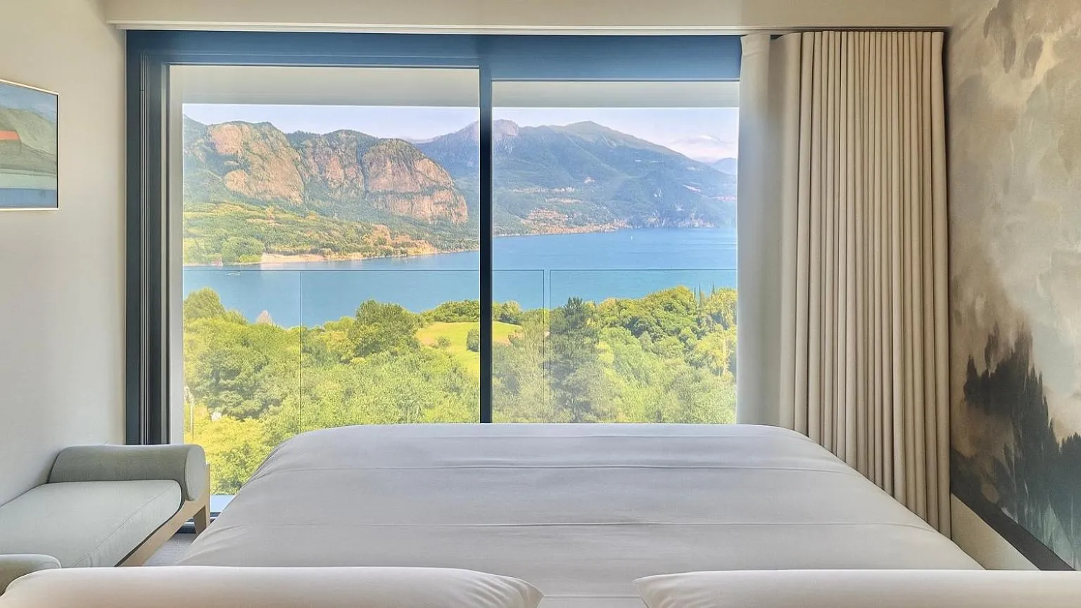 Bed in Hotel Il Perlo