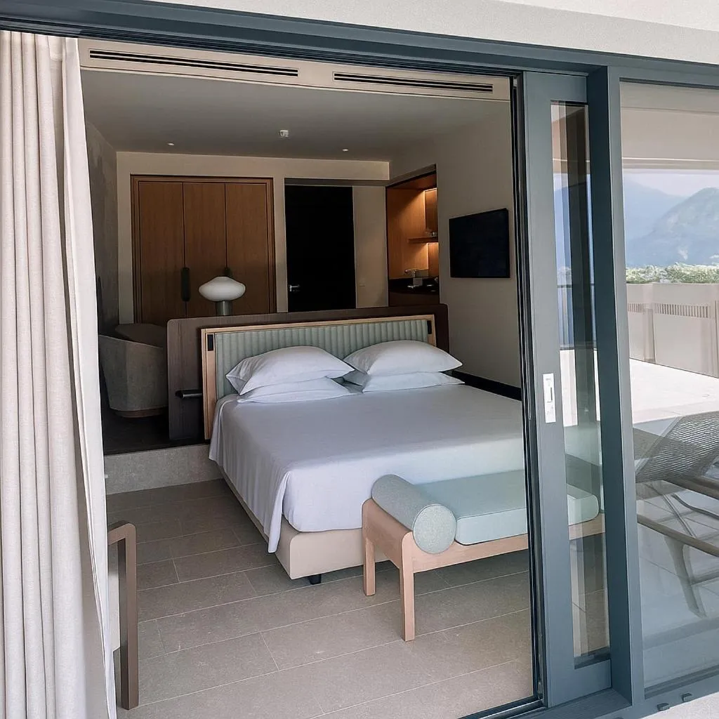 Bed in Hotel Il Perlo