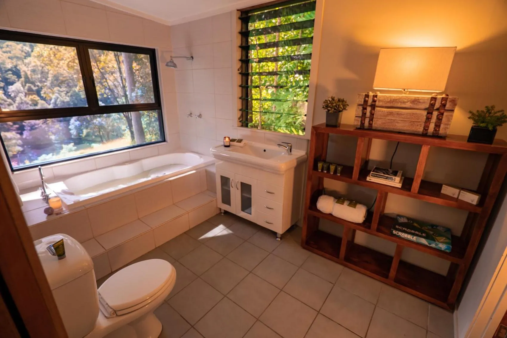 Bathroom in Whispering Valley Cottage Retreat