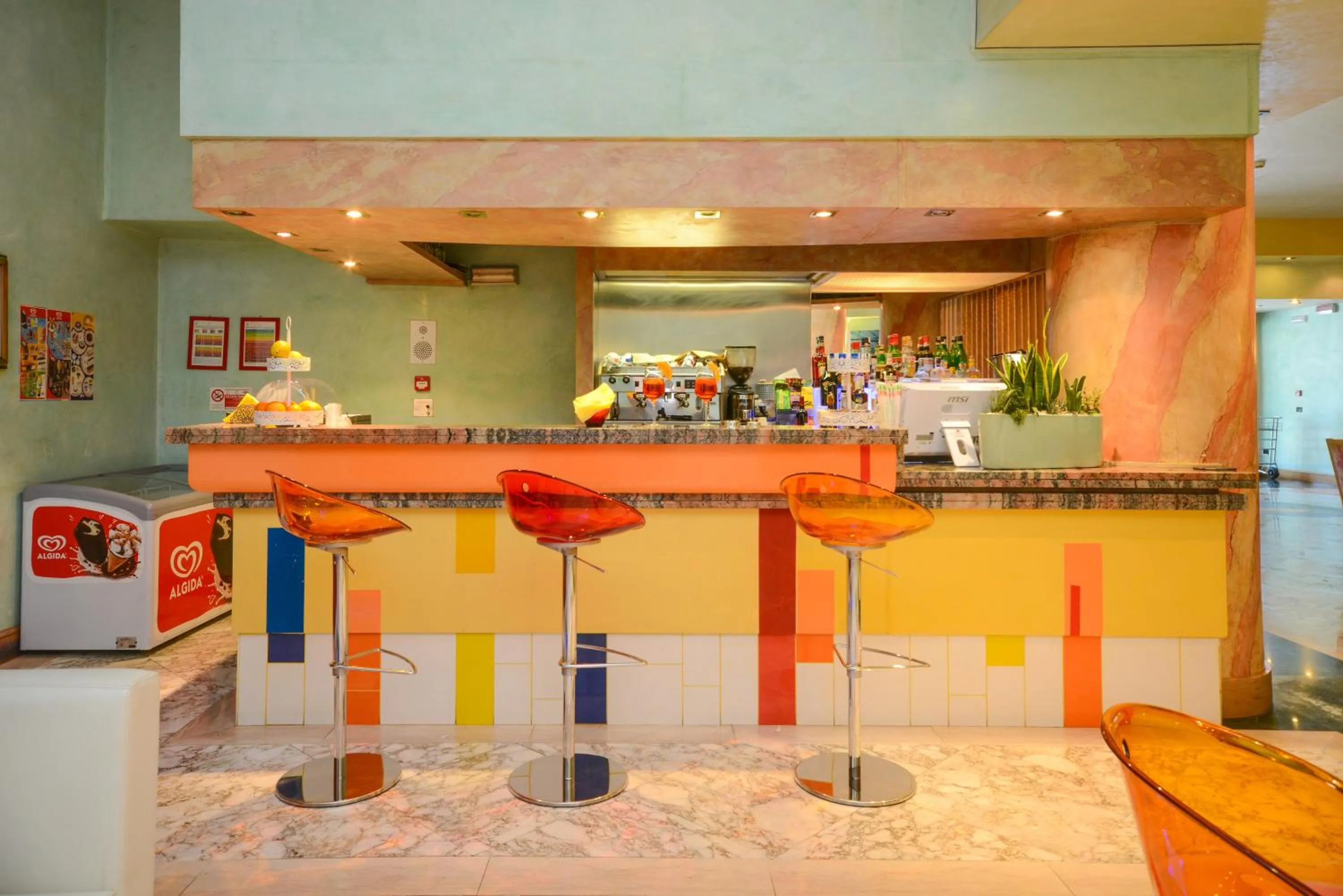 Lounge or bar in Hotel Oliveto