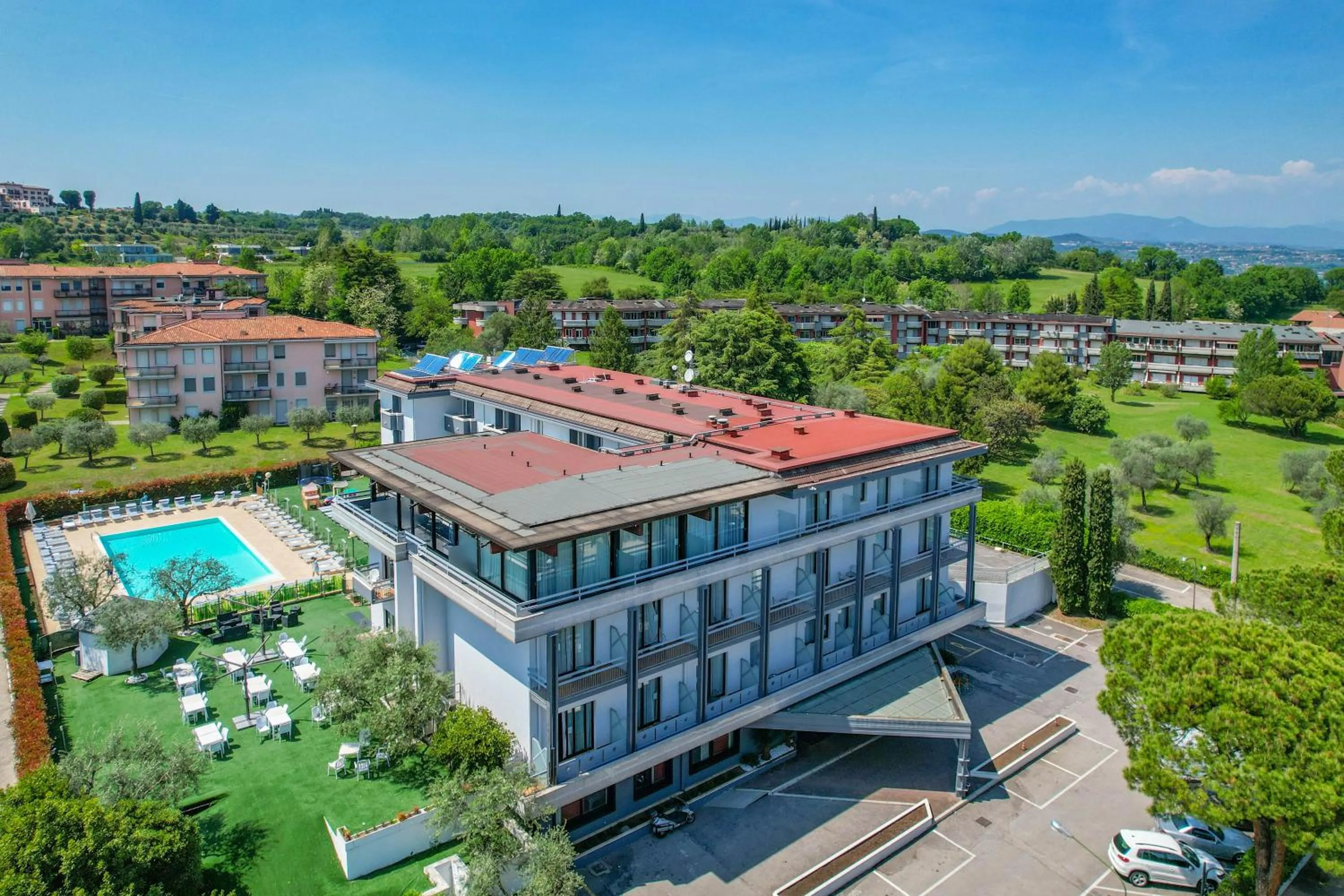 Property building in Hotel Oliveto