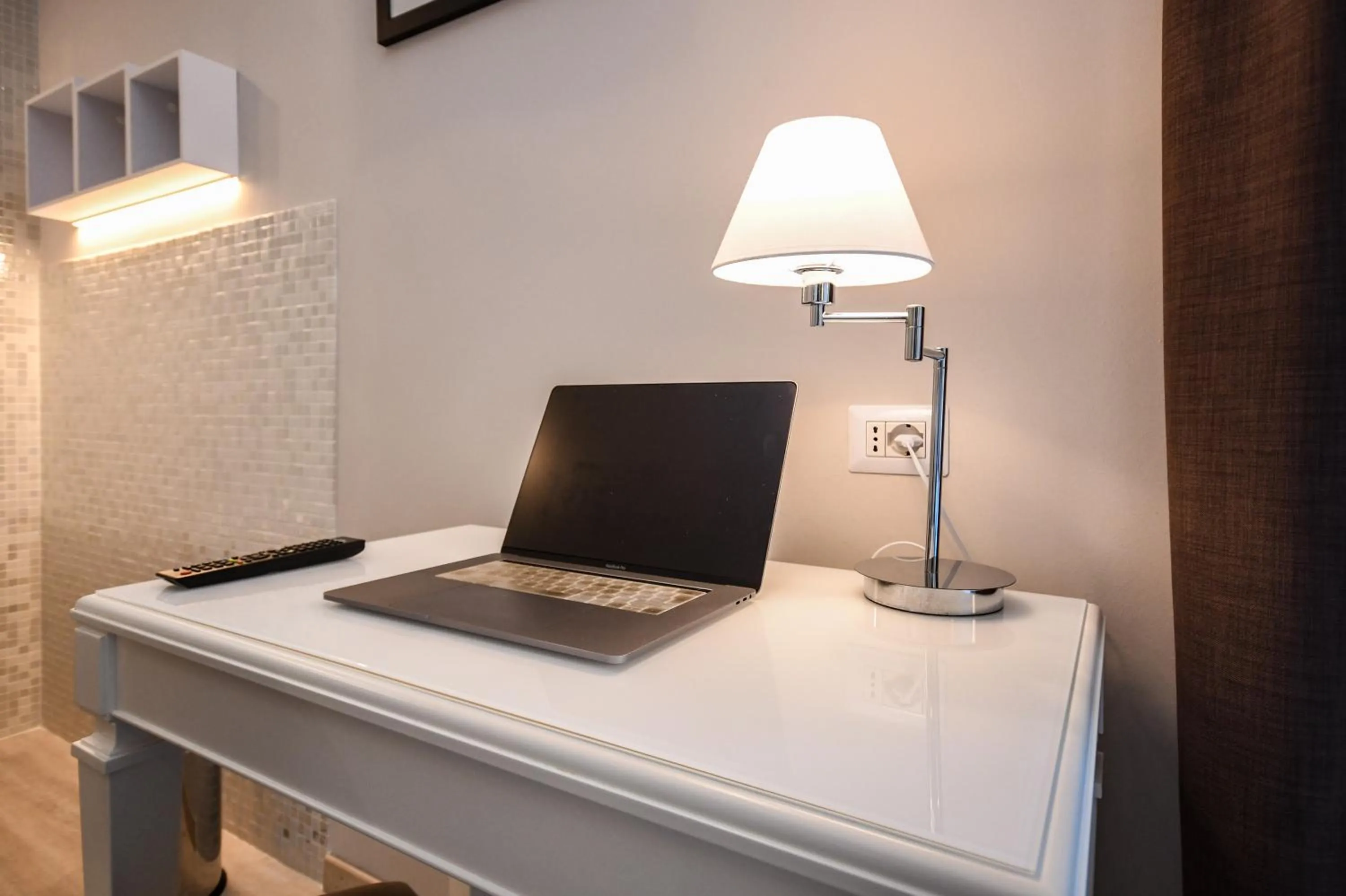 Decorative detail, Bed in Hotel Oliveto