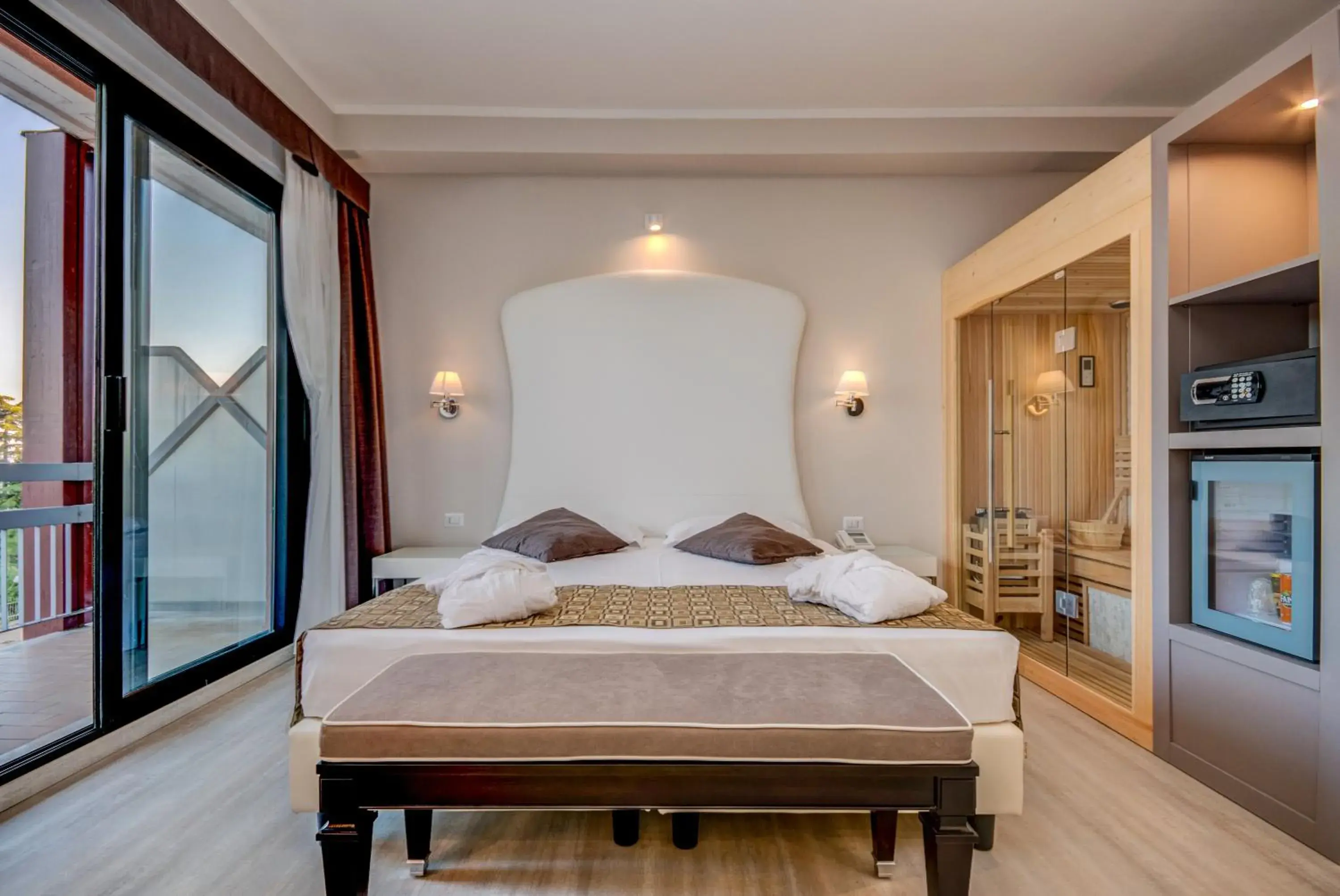 Junior Suite with Sauna in Hotel Oliveto Junior Suite with Sauna in Hotel Oliveto