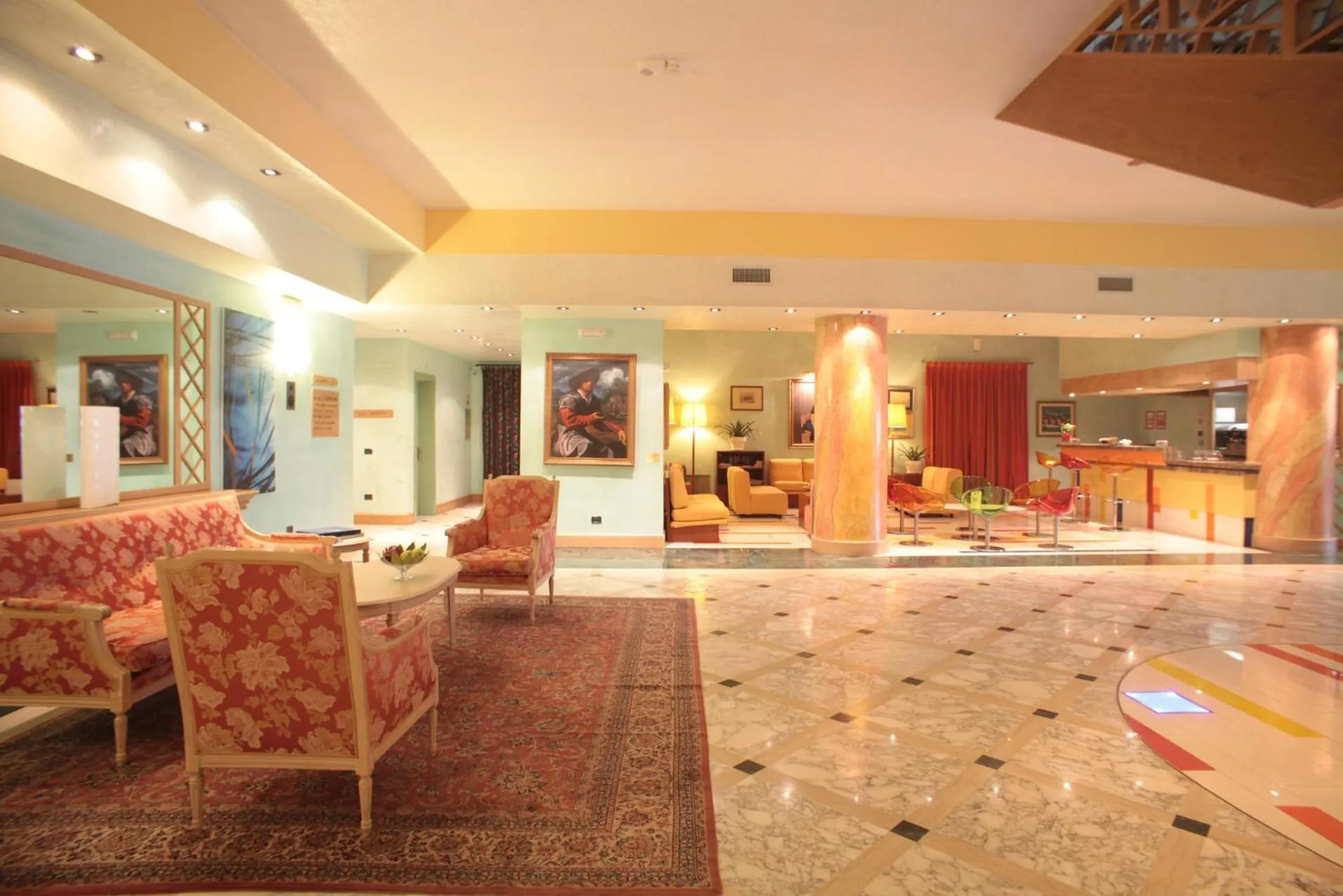 Living room in Hotel Oliveto