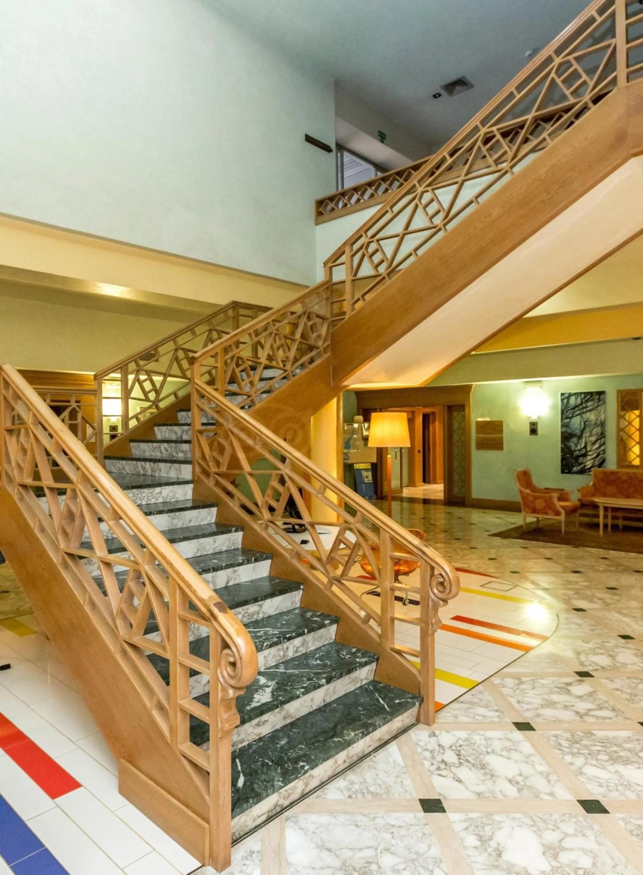 Lobby or reception in Hotel Oliveto