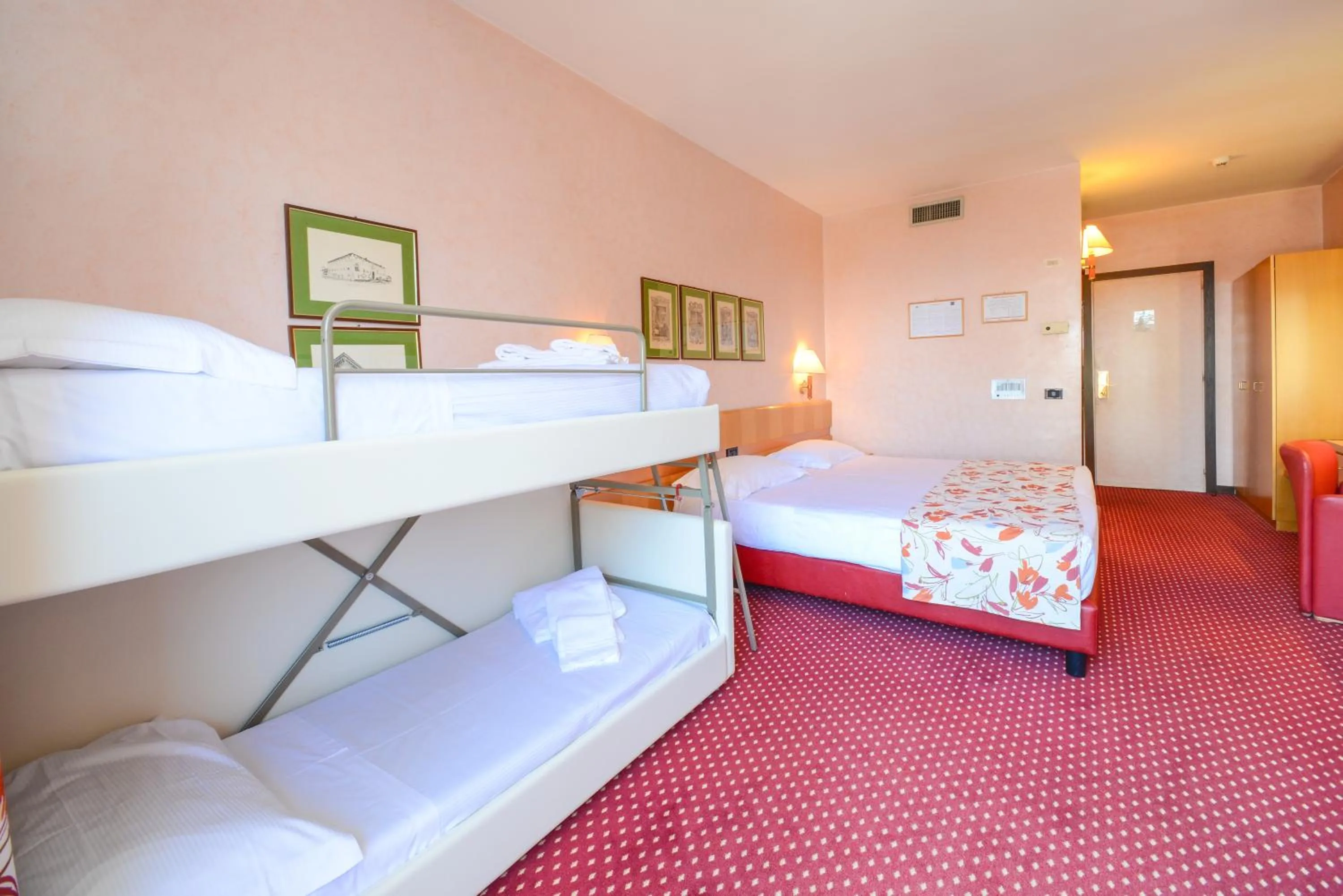 Bedroom, Bed in Hotel Oliveto