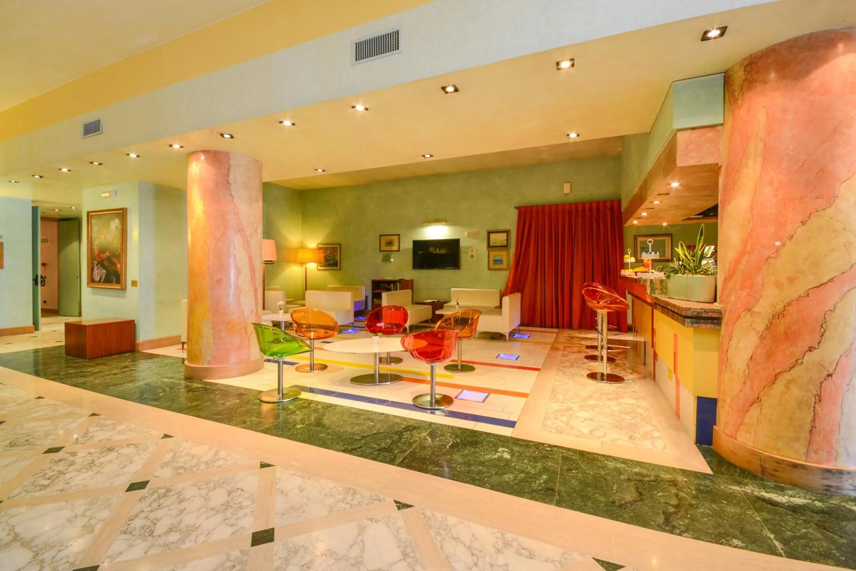 Lounge or bar in Hotel Oliveto