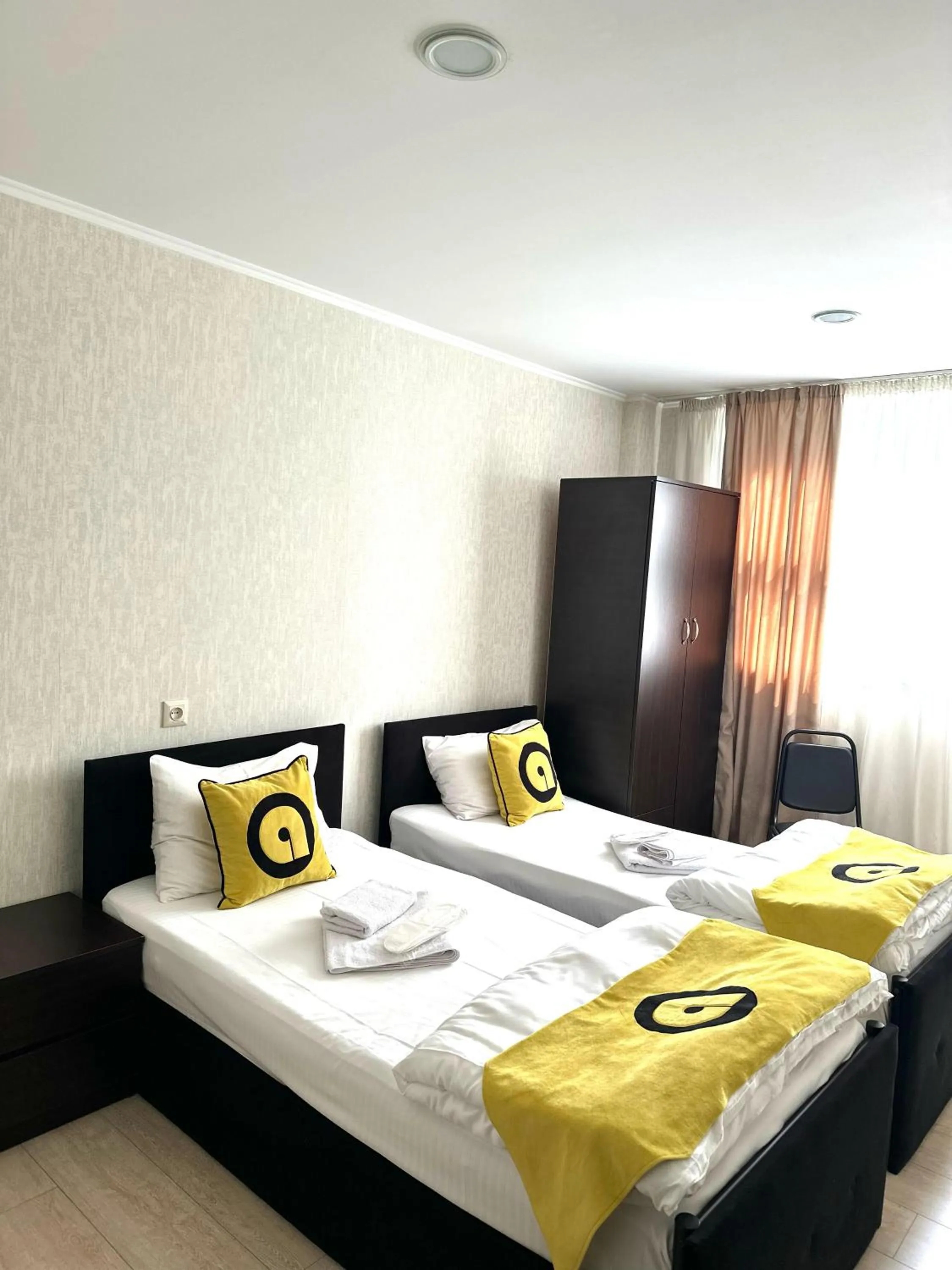 Bed in Hotel Aira Plaza