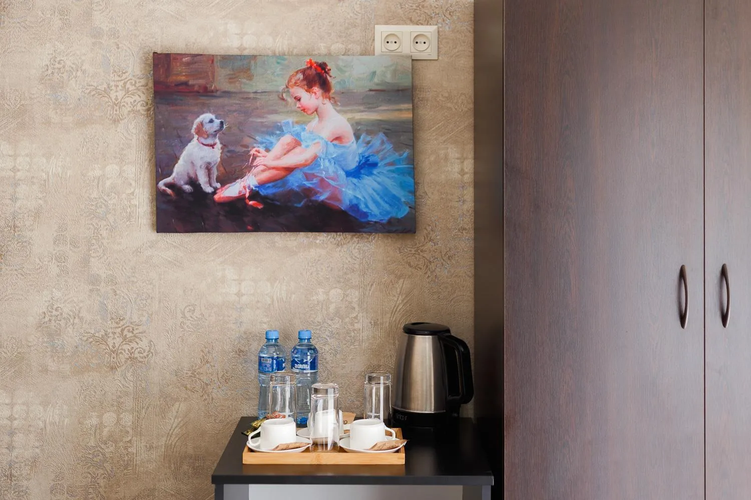 Coffee/tea facilities in Hotel Aira Plaza