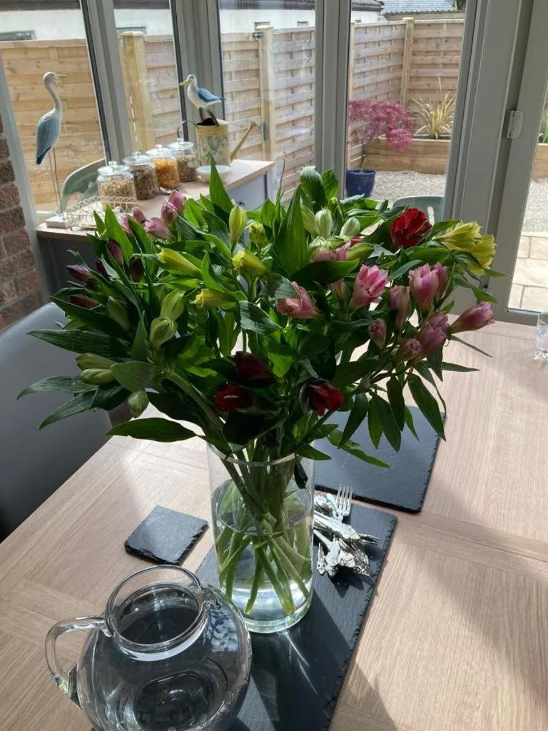 Dining area in Tresithick Vean Bed and Breakfast