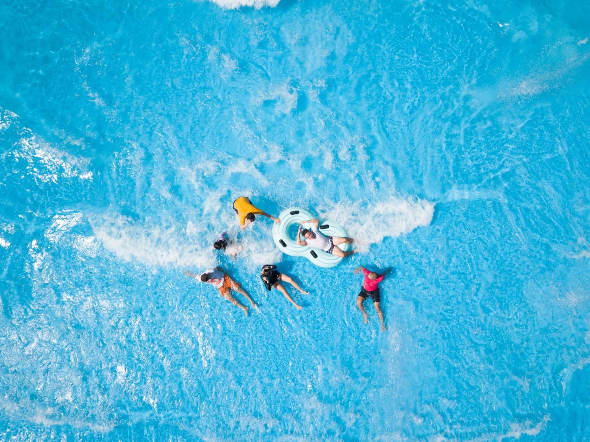 Swimming pool in Whiterock Beach Hotel and Waterpark