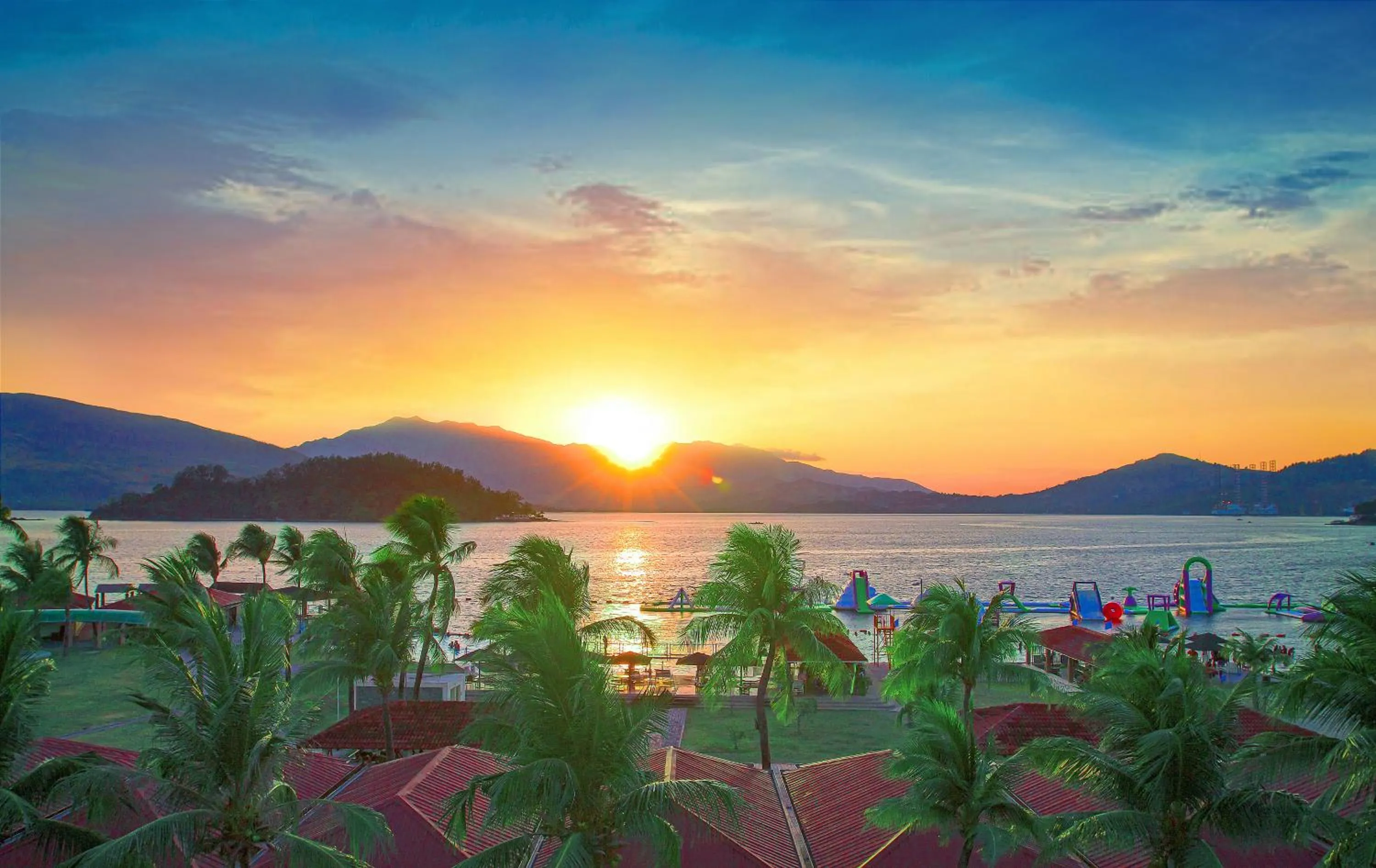 Natural landscape in Whiterock Beach Hotel and Waterpark