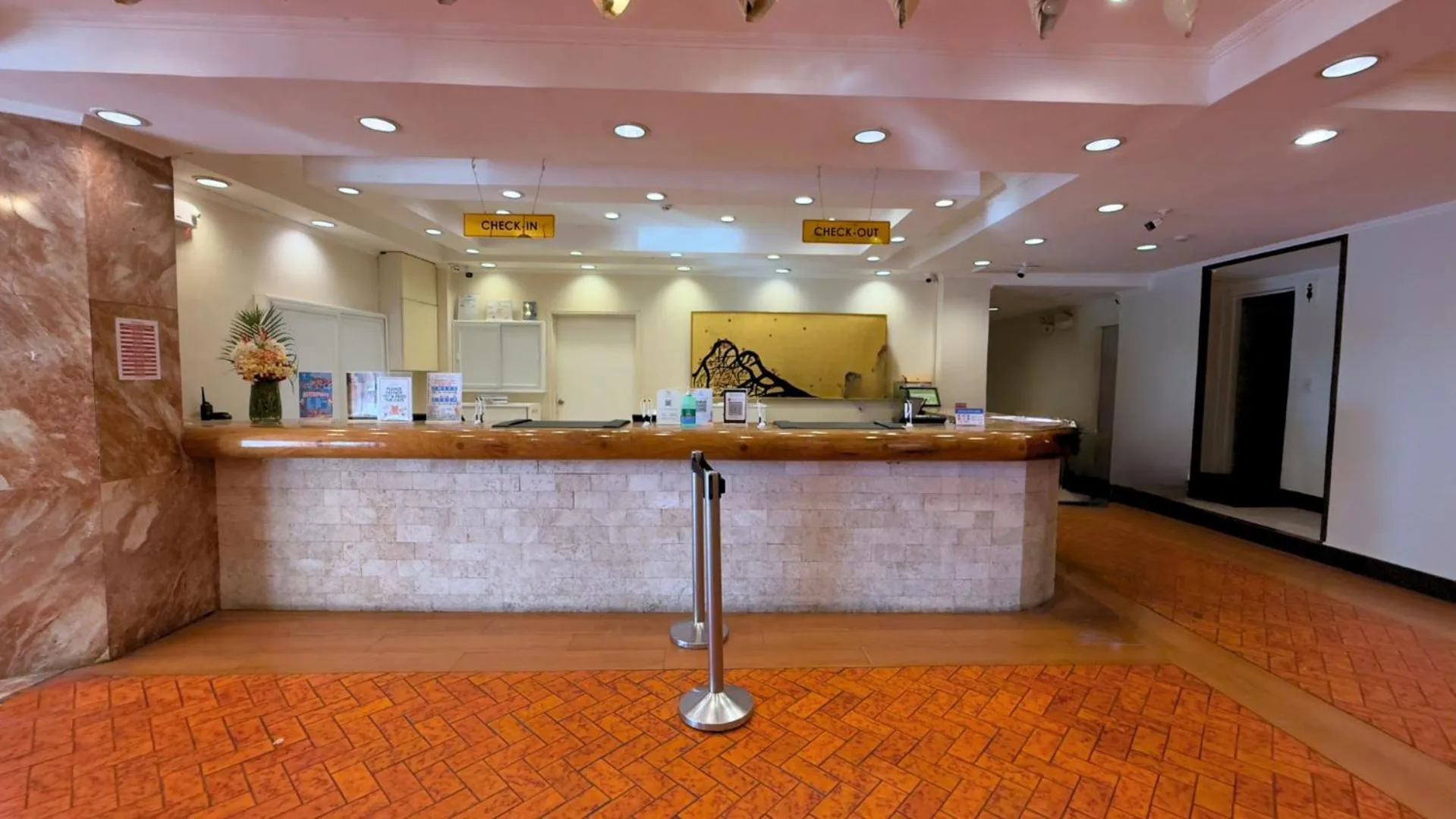 Lobby or reception in Whiterock Beach Hotel and Waterpark