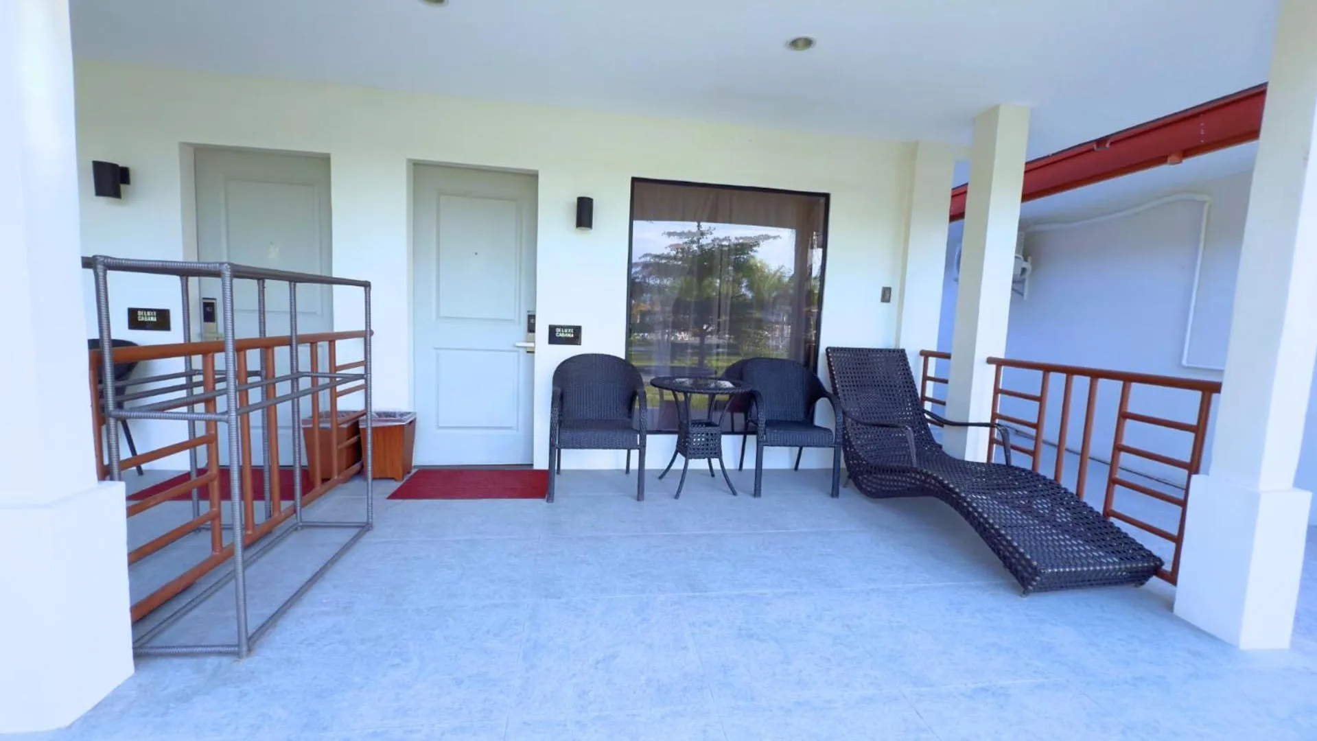 Balcony/Terrace in Whiterock Beach Hotel and Waterpark