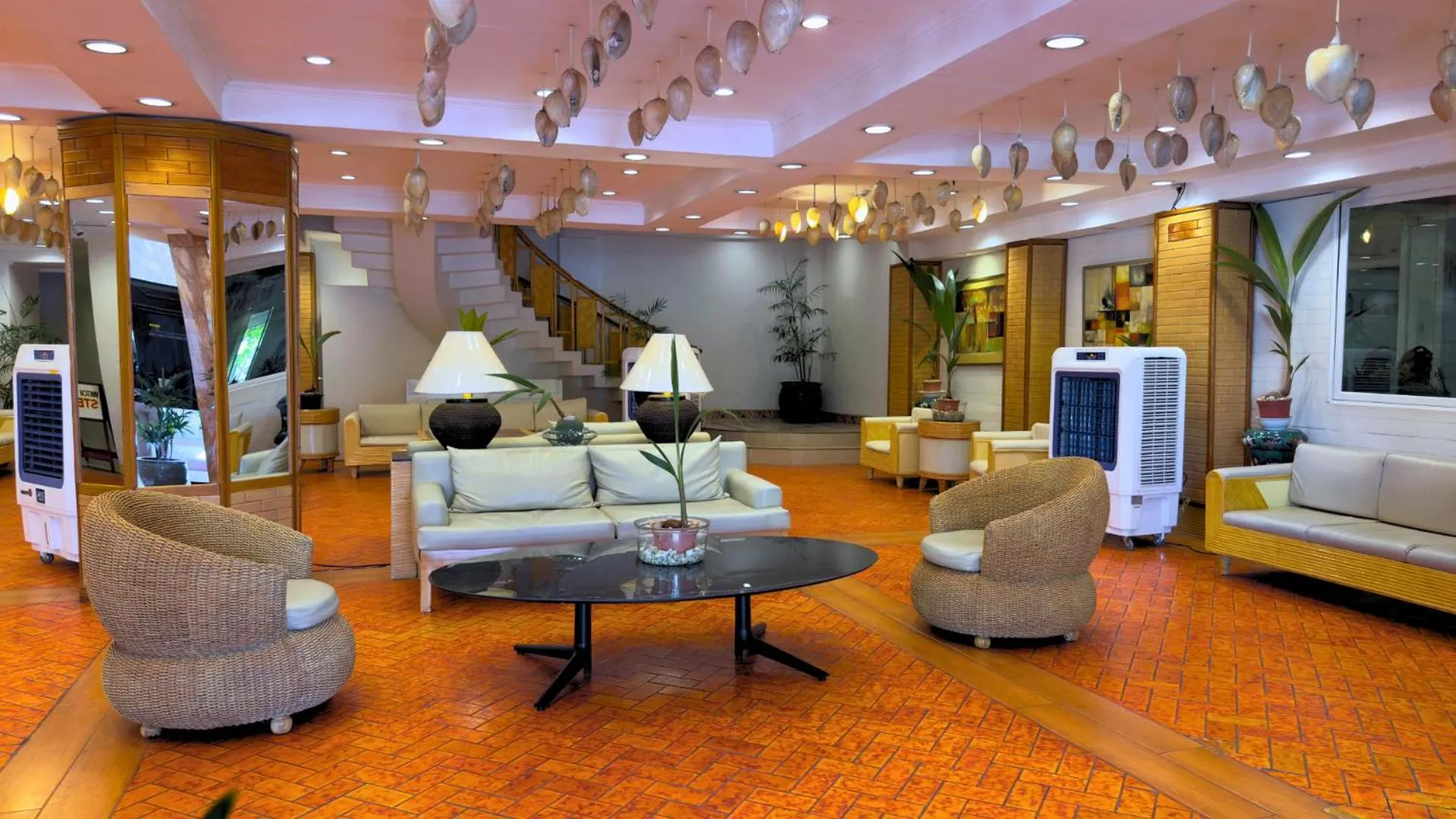 Lobby or reception in Whiterock Beach Hotel and Waterpark