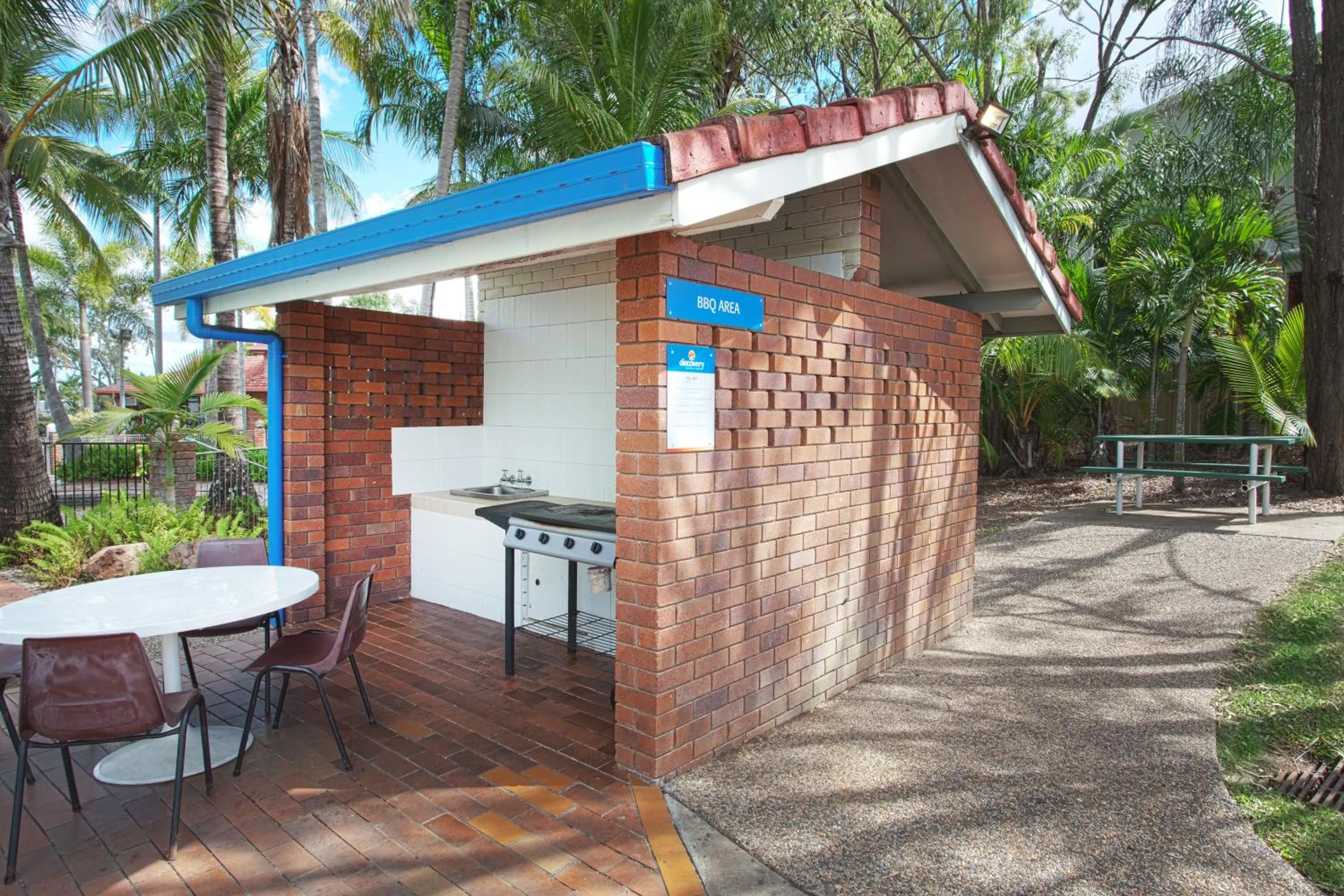 BBQ facilities in Discovery Parks - Rockhampton