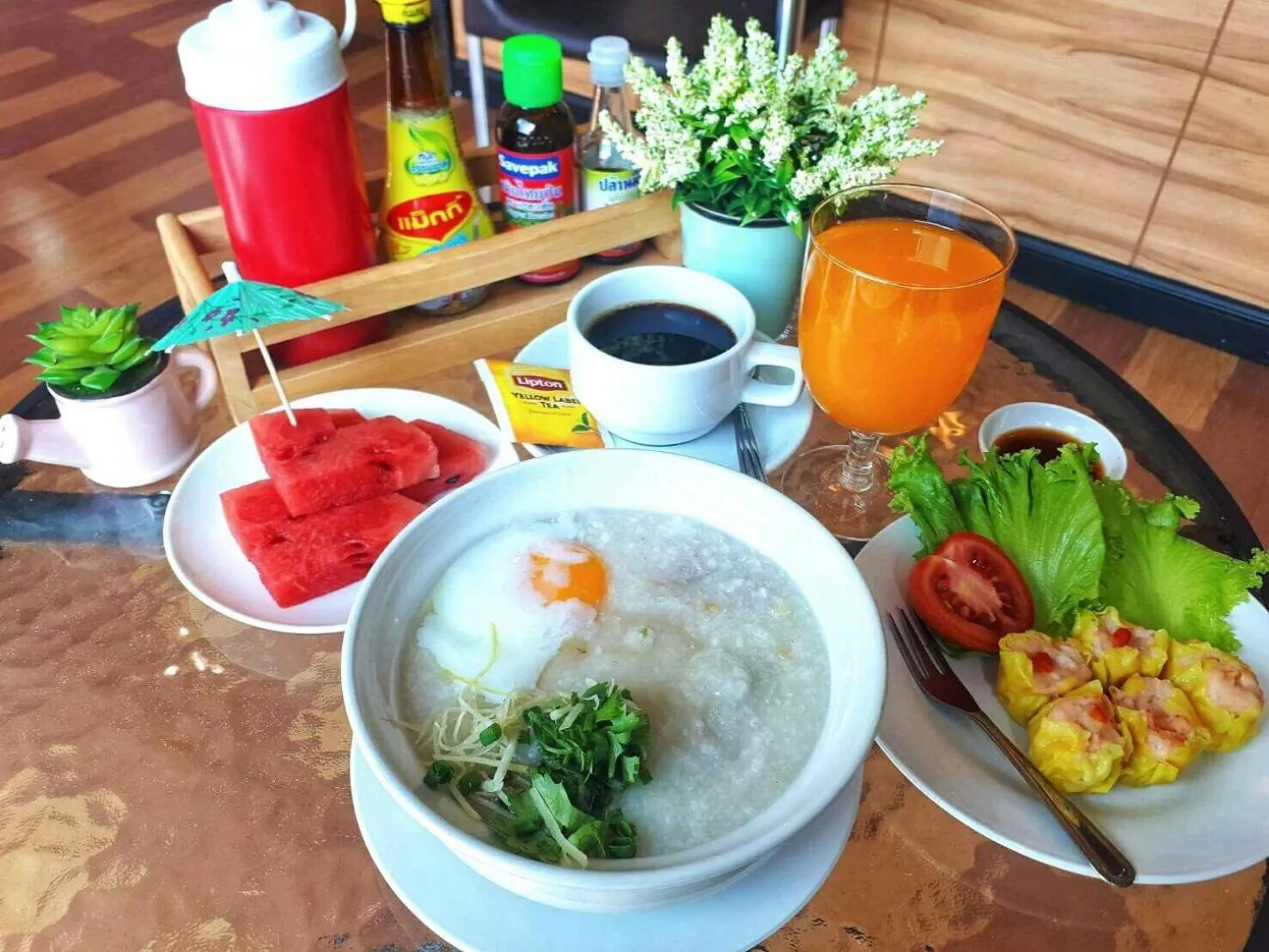 Breakfast in The Centris Hotel Phatthalung